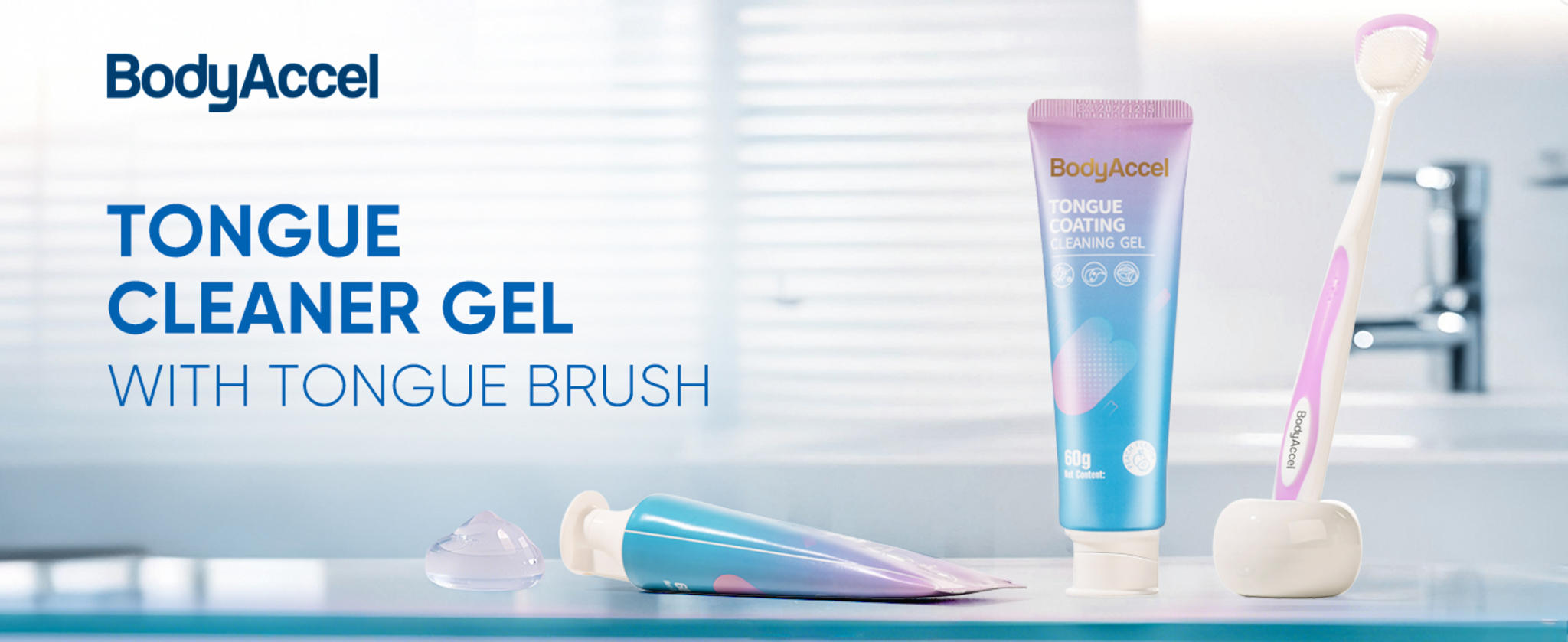 Tongue Cleaner Gel with Brush - Fresh Breath Oral Care Kit image 7