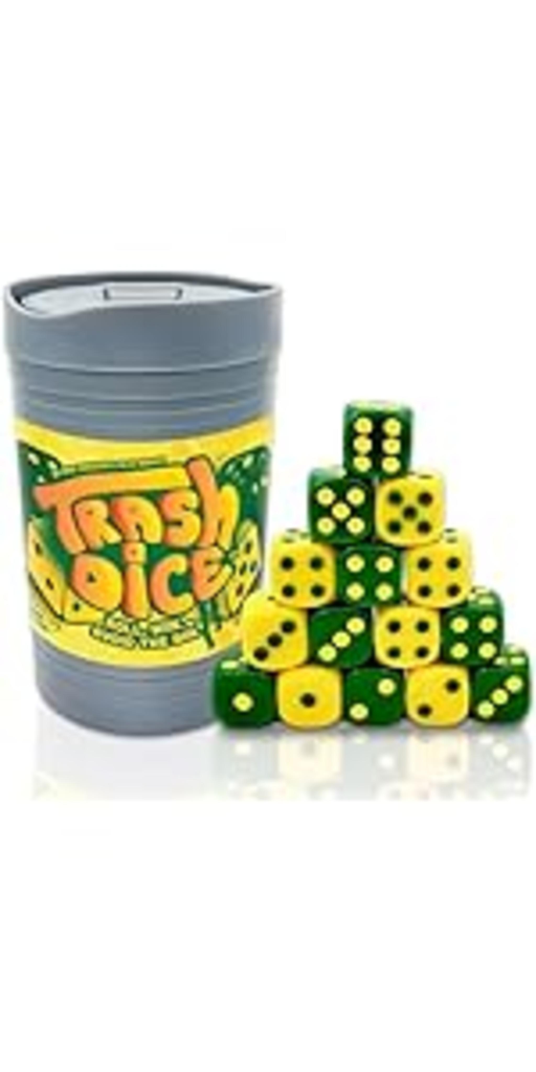 Fast-Paced Family Dice Game with Dumpster & 80 Dice | Perfect for Travel & Game Night image 13
