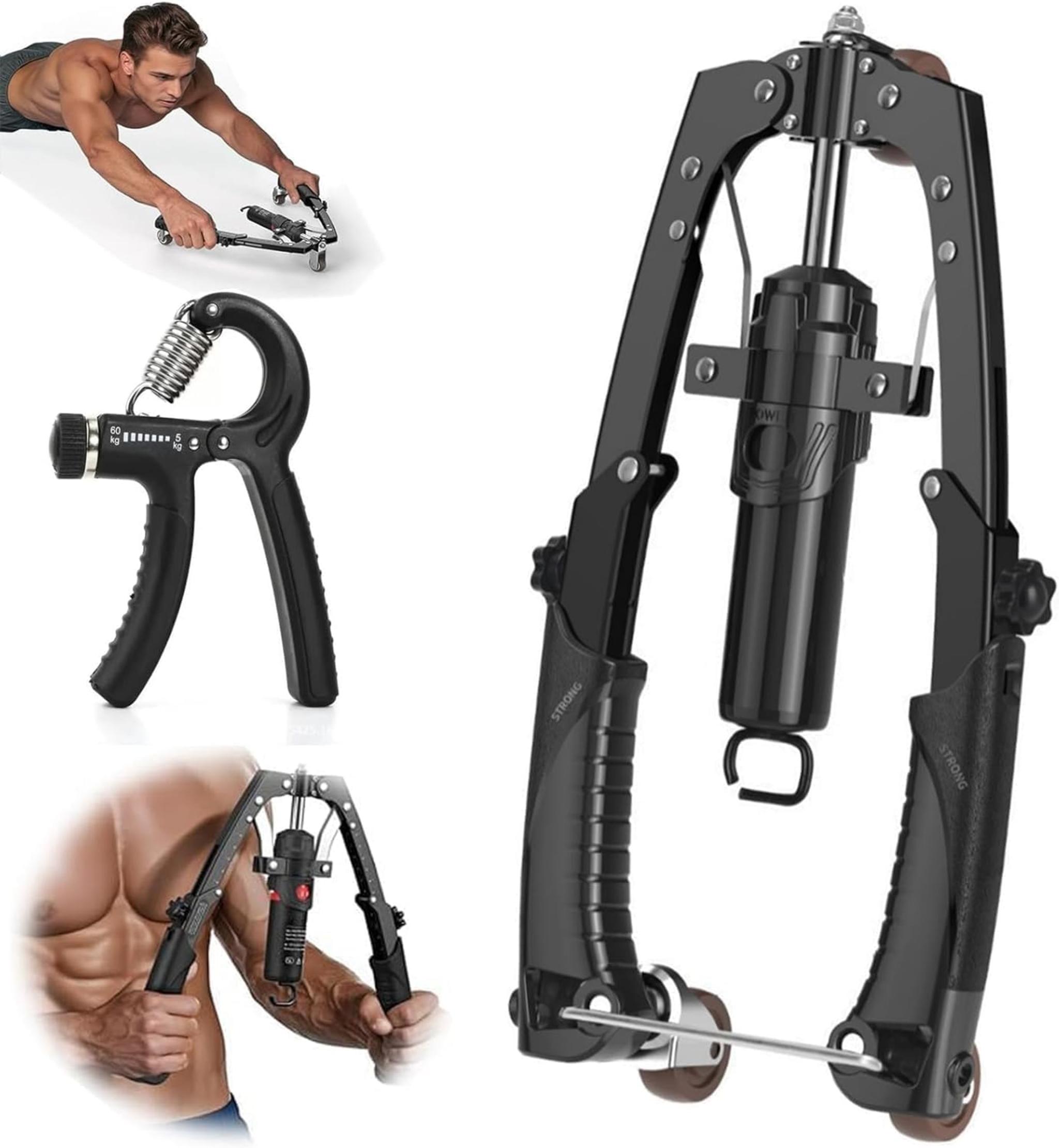 All-in-One Hydraulic Power Chest Press Machine with Adjustable Resistance