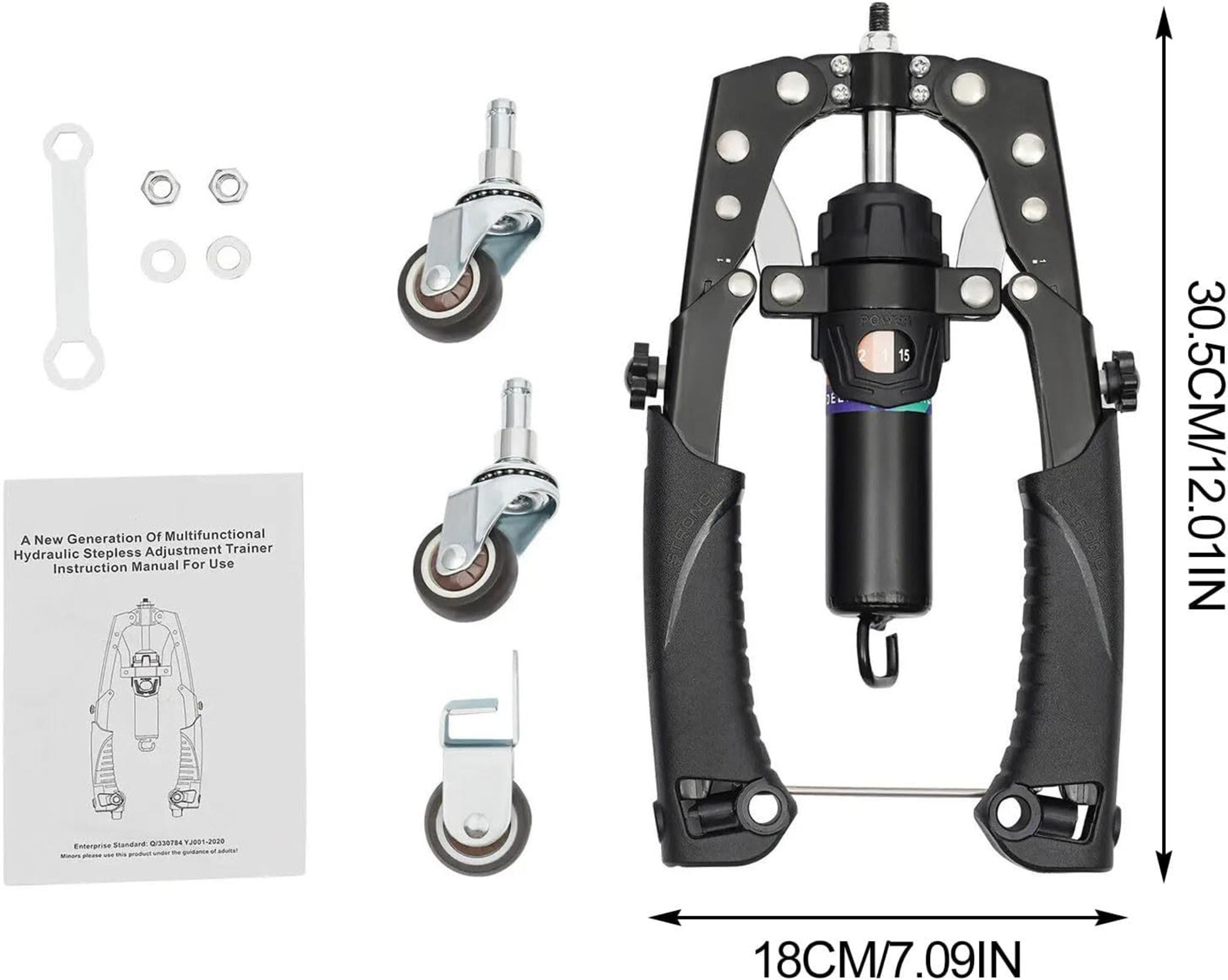 All-in-One Hydraulic Power Chest Press Machine with Adjustable Resistance