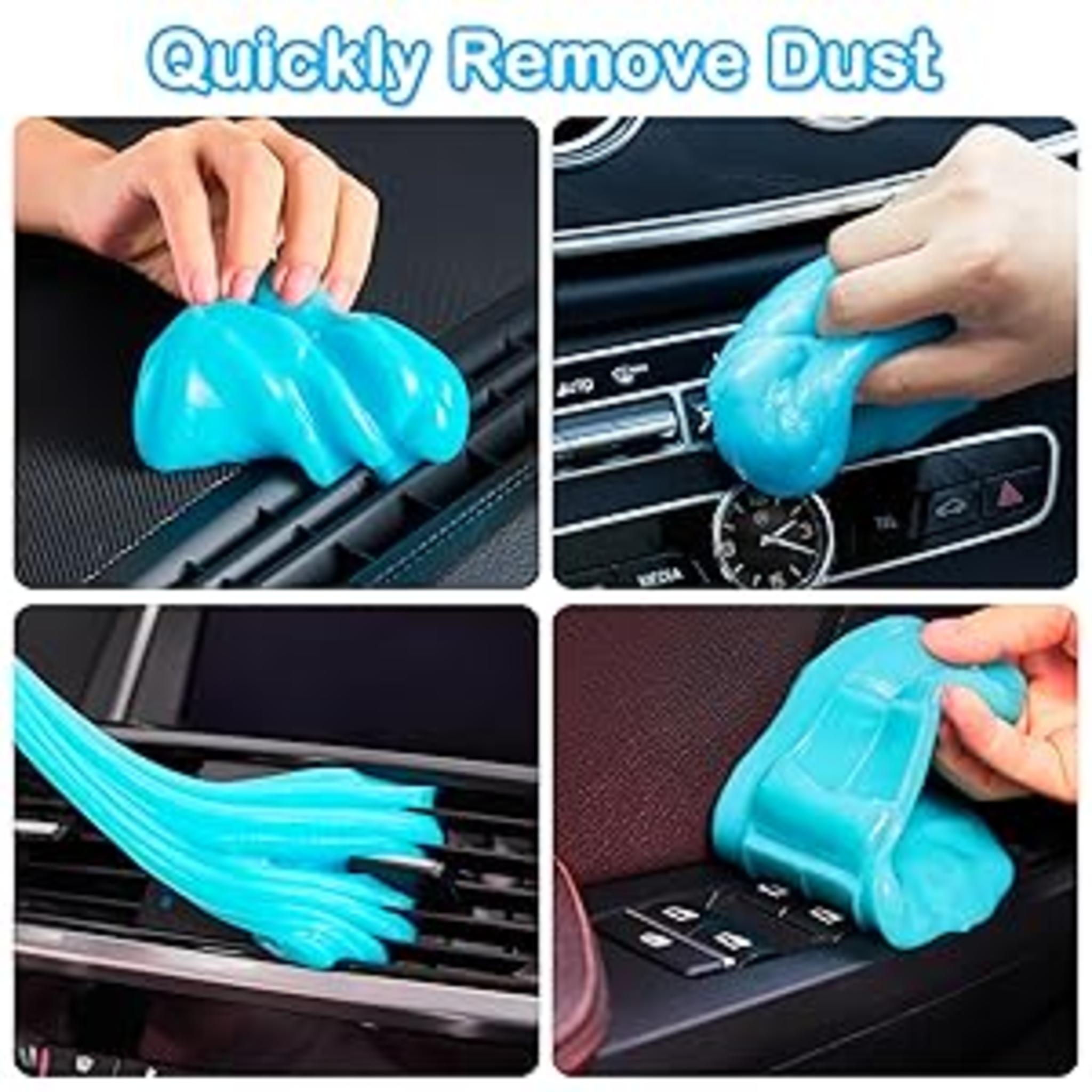 Reusable Car Cleaning Gel Putty - Deep Clean Hard-to-Reach Areas & Electronics | Dust Remover for Auto Interior, Home, Office image 11
