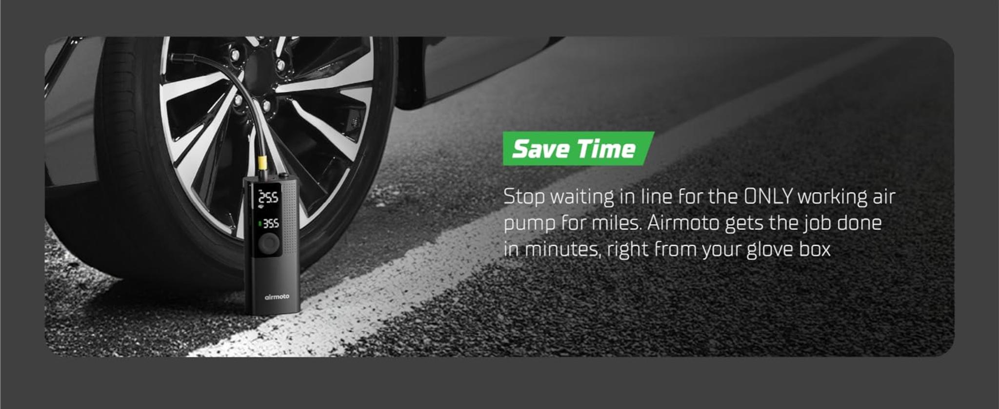 Portable Tire Inflator with Digital Gauge & Auto Shut-Off | Cordless Air Compressor for Cars, Bikes, Balls image 15