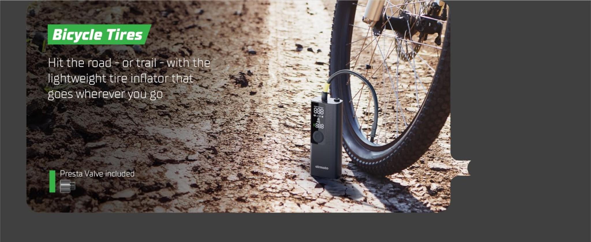 Portable Tire Inflator with Digital Gauge & Auto Shut-Off | Cordless Air Compressor for Cars, Bikes, Balls image 22