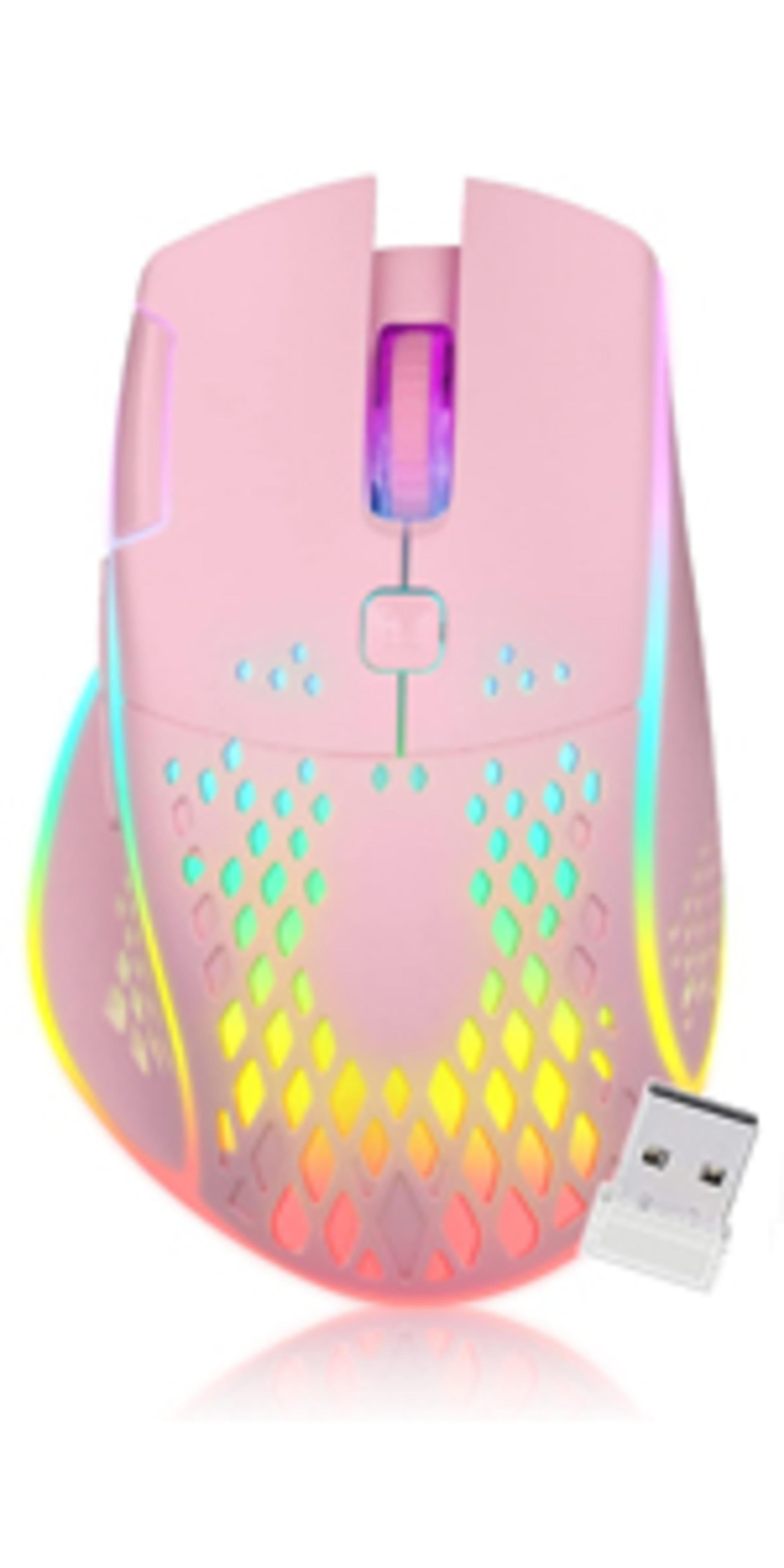 Silent Click Wireless Gaming Mouse with 7-Color LED & 30-Day Battery Life image 21