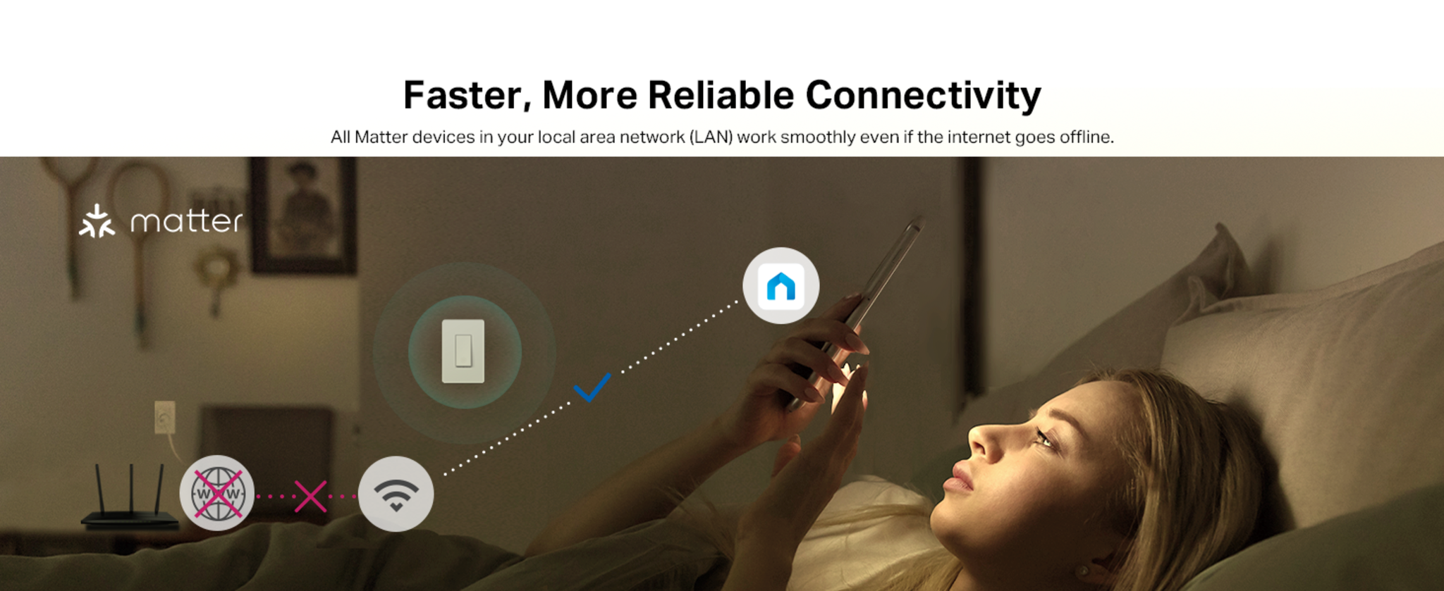 Matter Smart Light Switch: Voice Control & Offline LAN Operation | UL Certified 2-Pack image 11