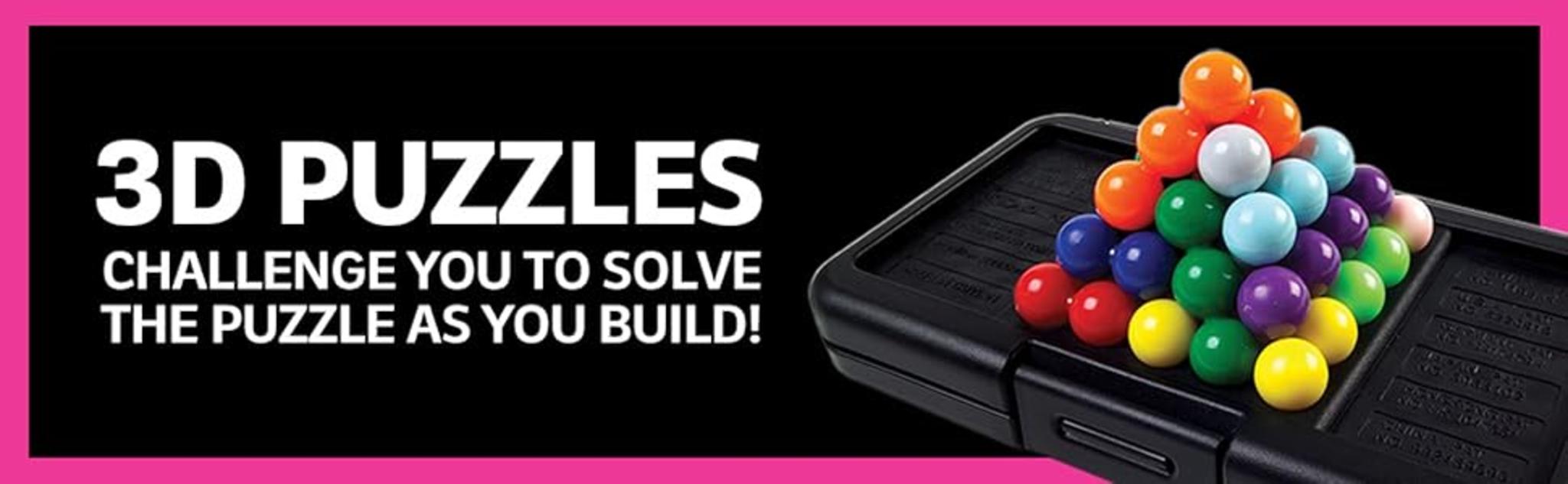 3D Brain Teaser Puzzle Game: 200+ Challenges for Ages 7+ | Portable Travel Companion image 13