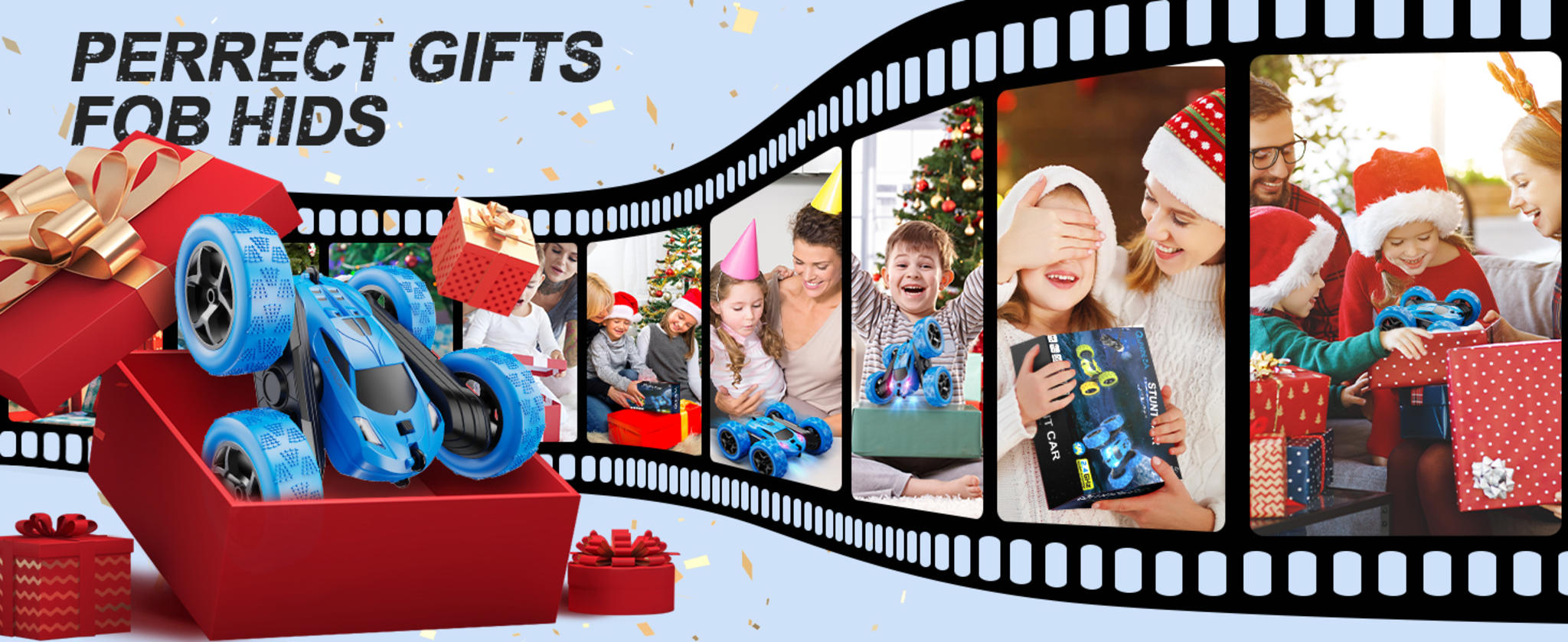 4WD Stunt RC Car with 360° Flips & LED Lights | 2.4GHz Remote | USB-C Modular Batteries | Gift for Kids 6-12 image 16