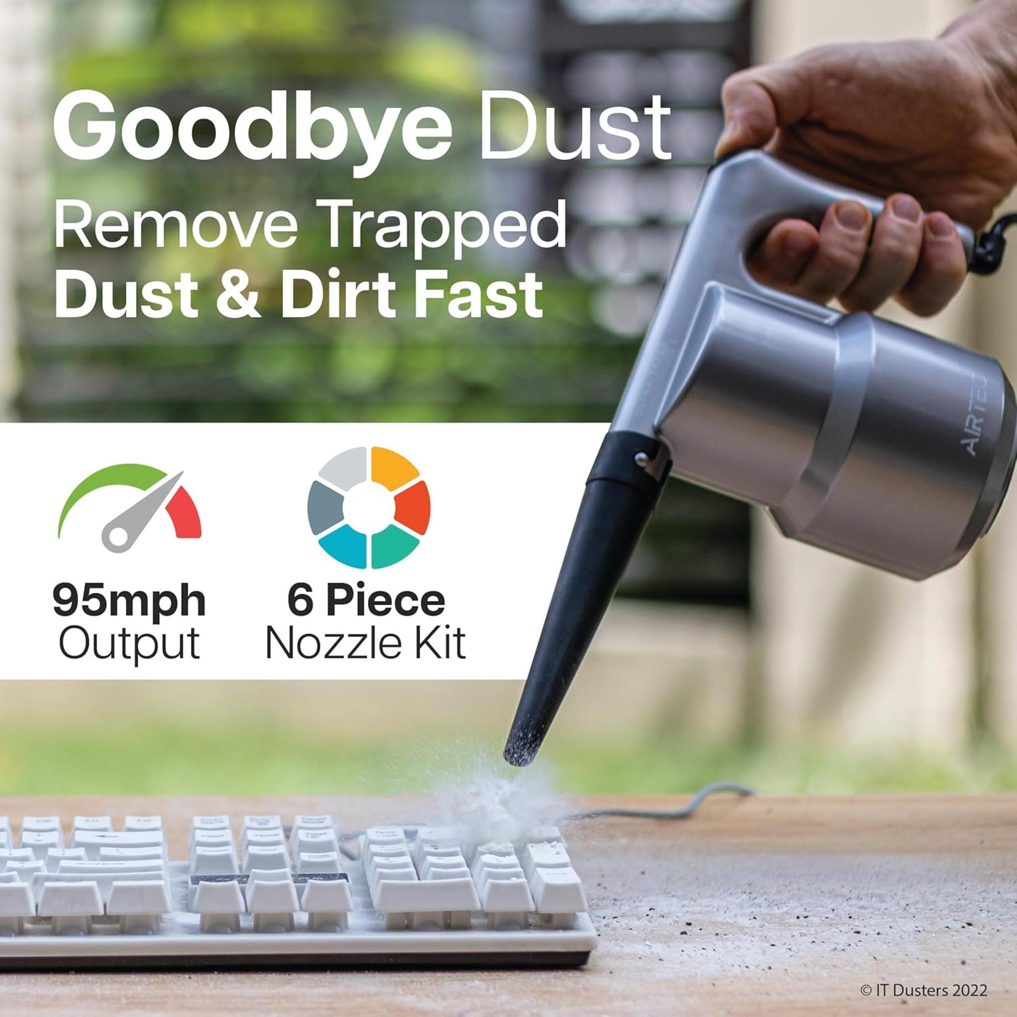 Electric Air Duster Blower for Electronics & Home Cleaning - Type 3 | Eco-Friendly Alternative to Compressed Air Cans