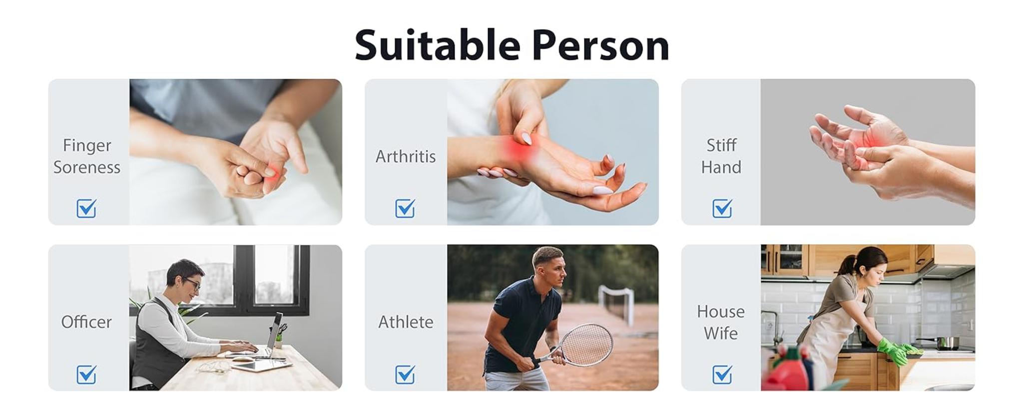 Upgraded Hand Massager with Heat and Compression for Arthritis and Carpal Tunnel Relief image 16