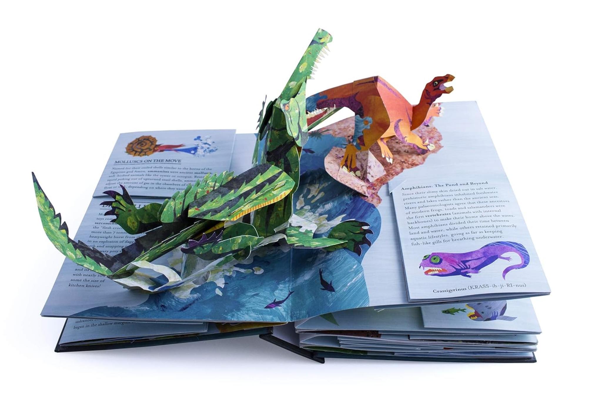 Encyclopedia Prehistorica: Sharks and Sea Monsters 3D Pop-Up Book with 35+ Scenes