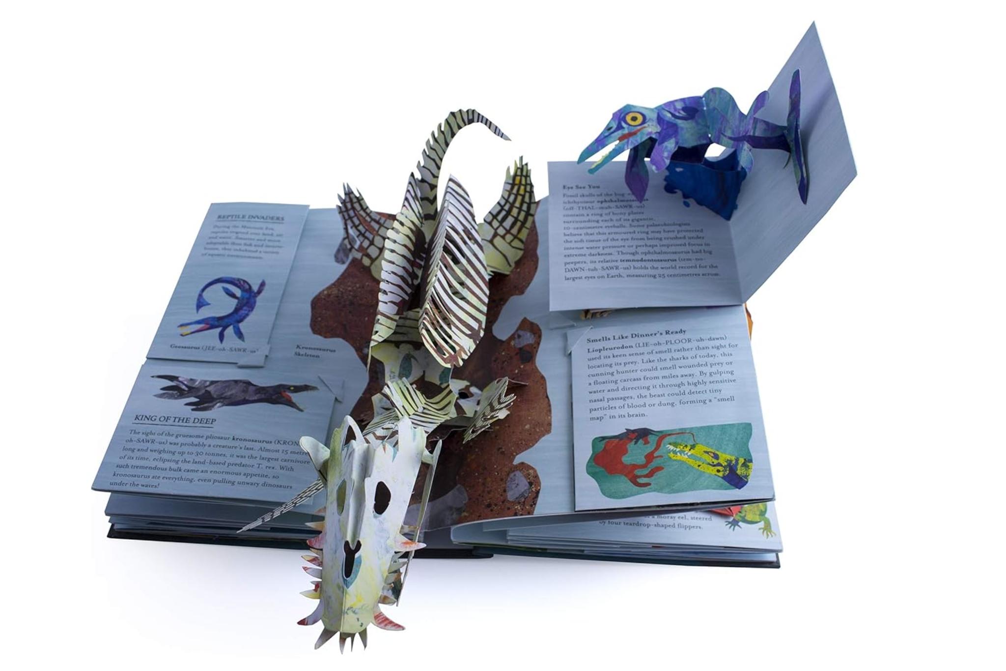 Encyclopedia Prehistorica: Sharks and Sea Monsters 3D Pop-Up Book with 35+ Scenes