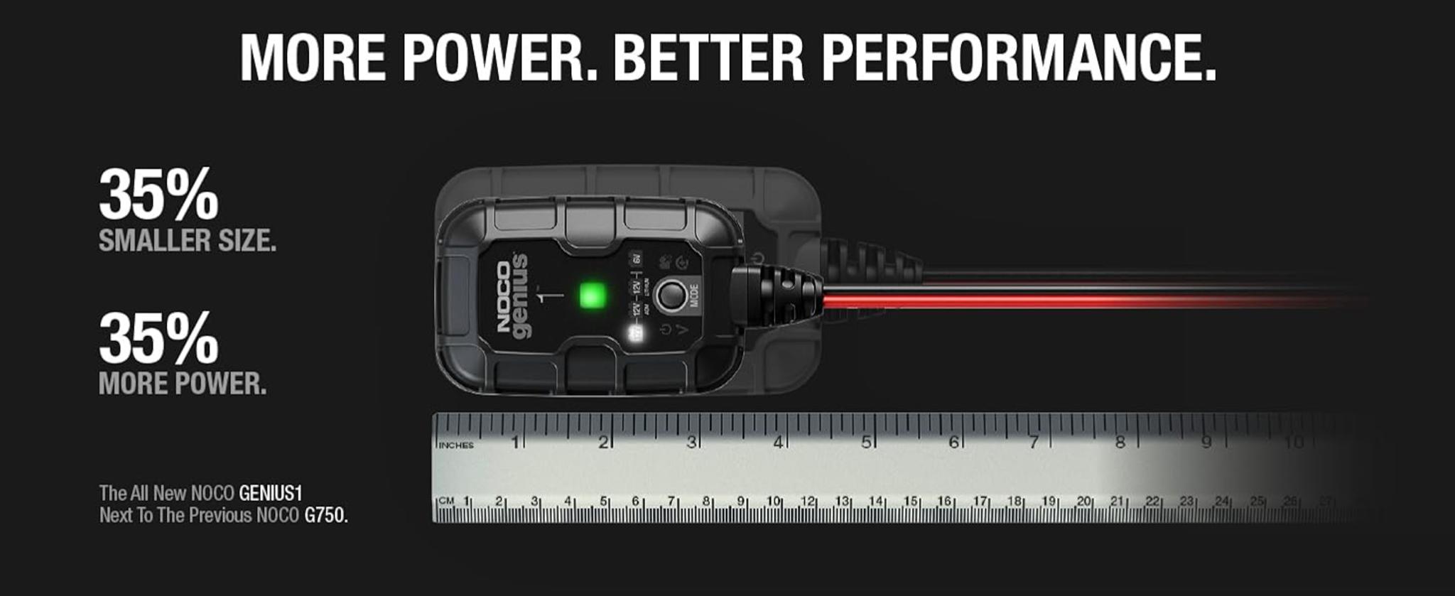 1A 6V/12V Smart Battery Charger, Automatic Maintainer & Trickle Charger with Desulfator image 9