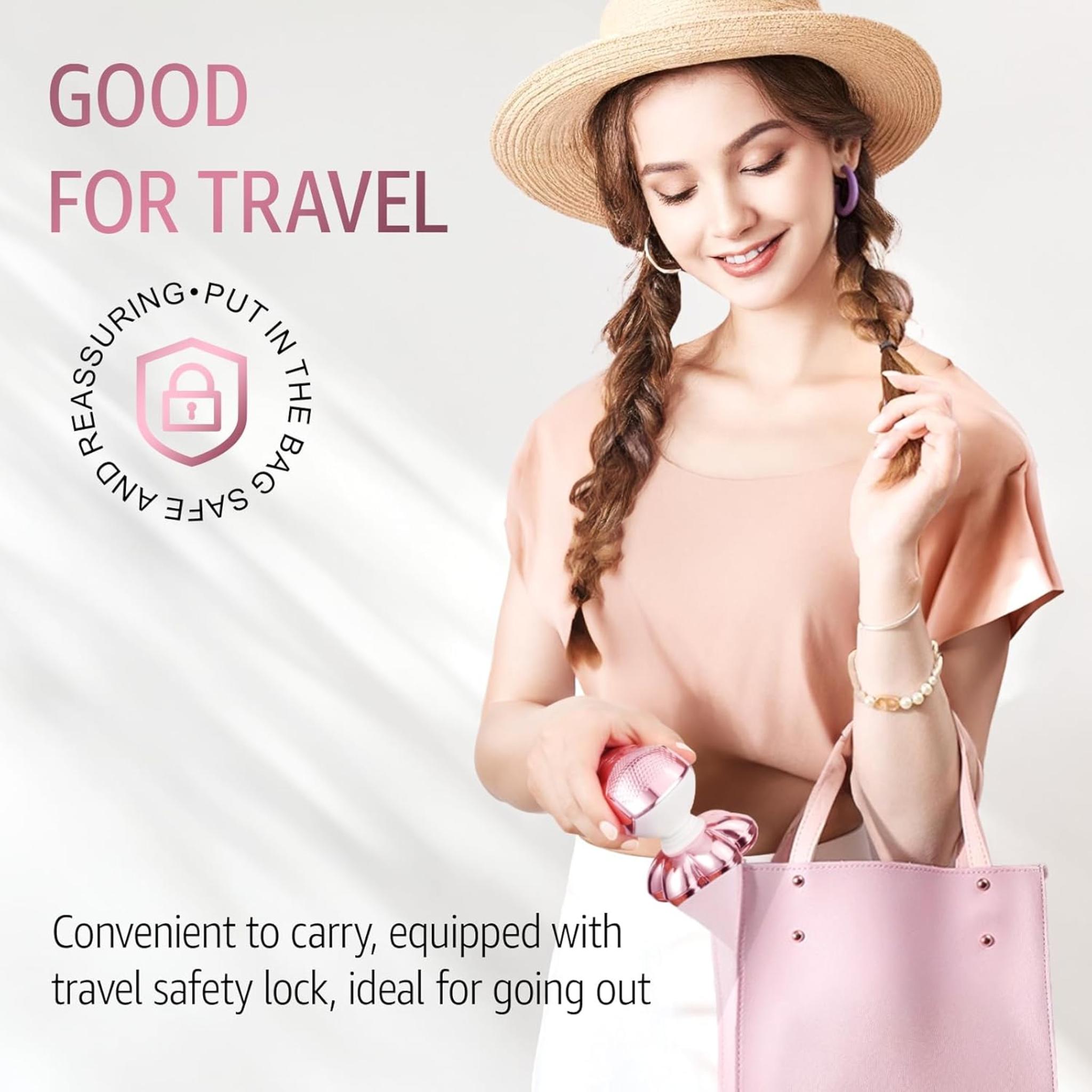 Electric Razor for Women: 7D Floating Head Rechargeable Body Shaver & Trimmer for Legs, Face, Underarms