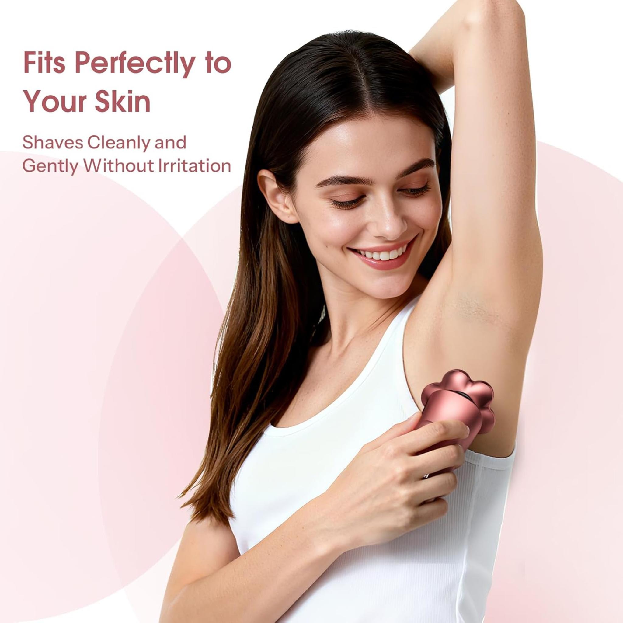 5-in-1 Electric Razor for Women, 7D Floating Head Shaver for Legs, Bikini & Body, IPX7 Waterproof