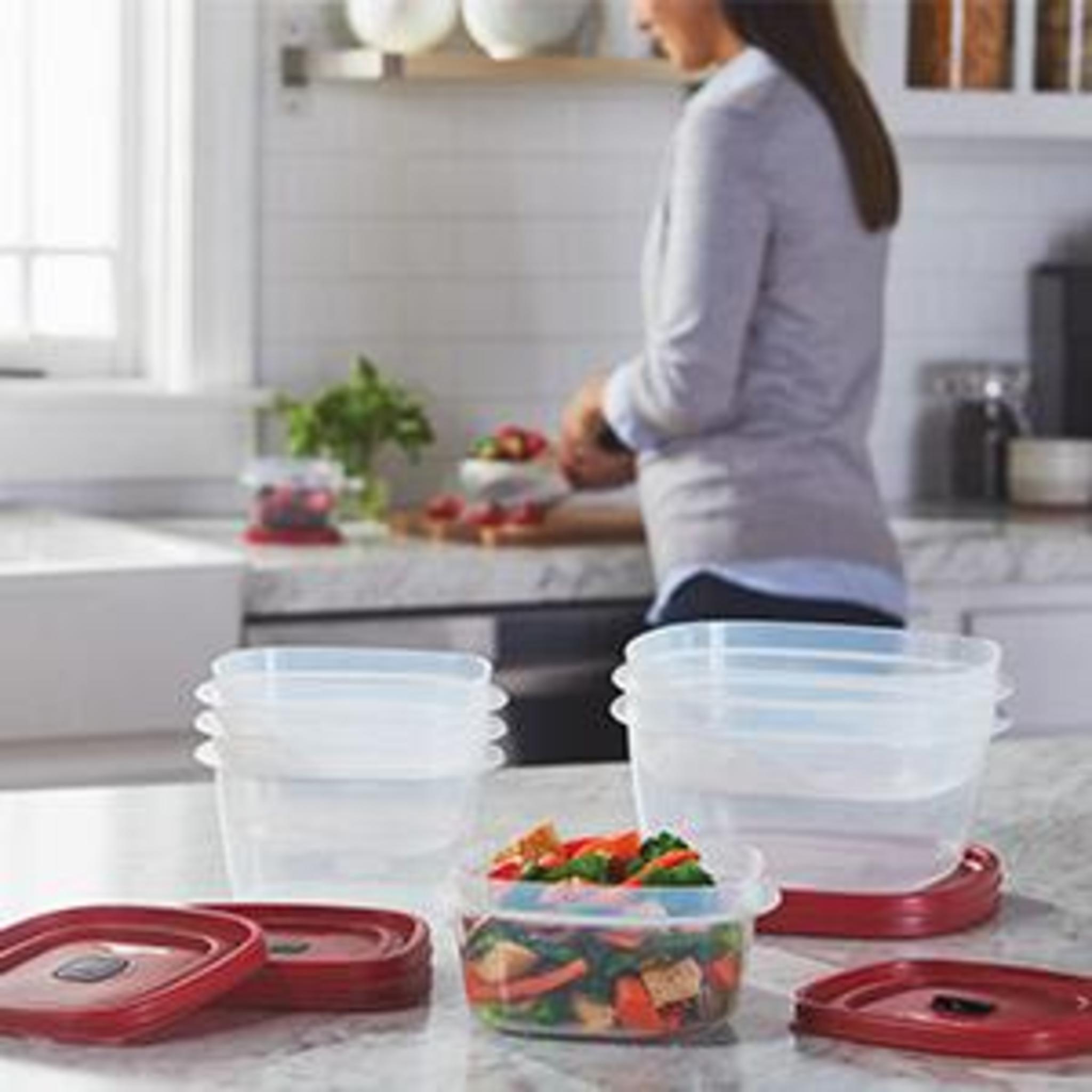 60-Piece Food Storage Containers with Vented Lids, Microwave and Dishwasher Safe Set image 14