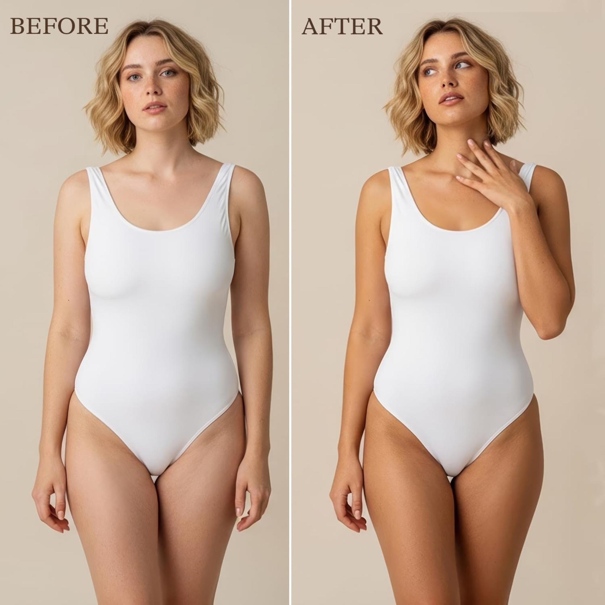 Natural Self Tanner Lotion - Organic Ingredients for Streak-Free Sunless Glow, Fair to Medium