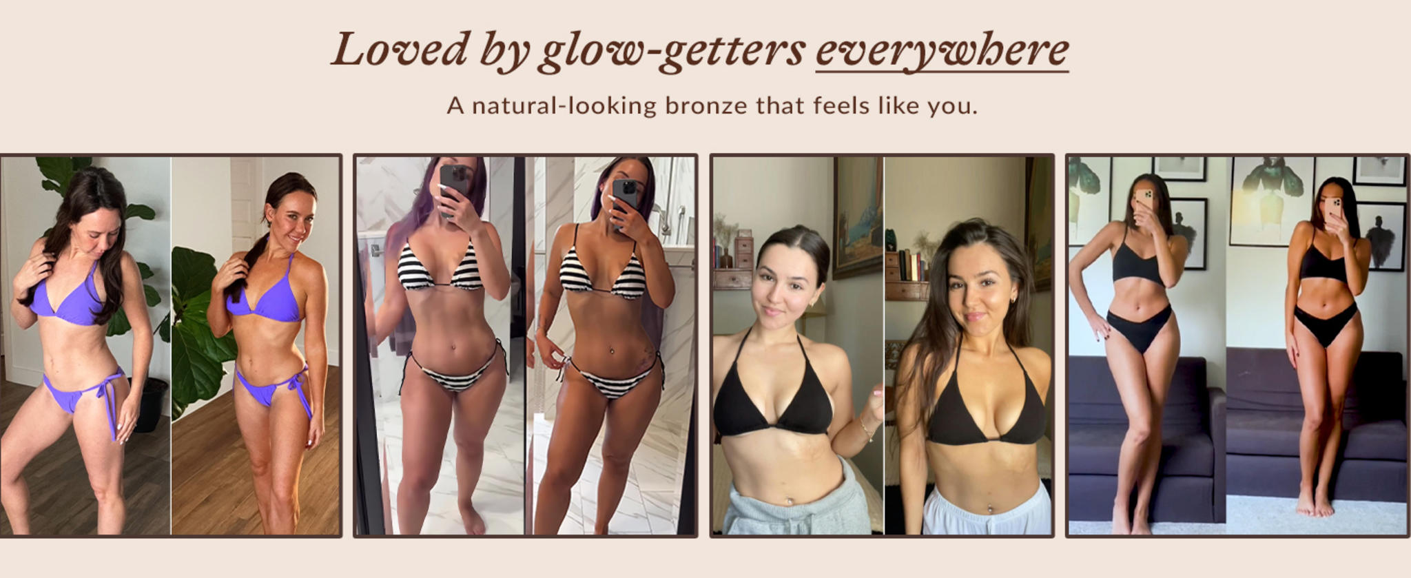 Natural Self Tanner Lotion - Organic Ingredients for Streak-Free Sunless Glow, Fair to Medium image 17