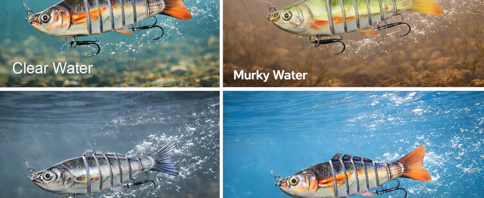 6PCS Multi-Jointed Slow Sinking Swimbaits for Bass Trout Freshwater Saltwater Fishing Lures image 11