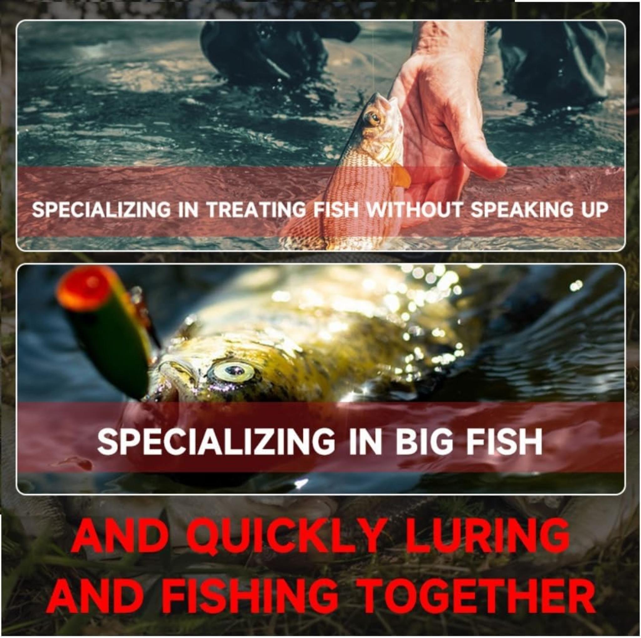 2PCS Red Worm Liquid Bait Fish Attractant, Concentrated Lure Enhancer for Freshwater & Saltwater