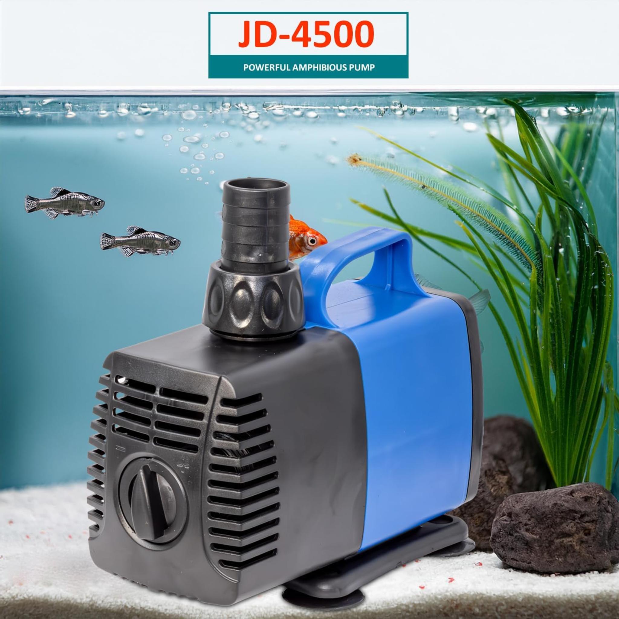 1190 GPH Submersible Water Pump - Ultra Quiet Amphibious Pump for Ponds & Aquariums