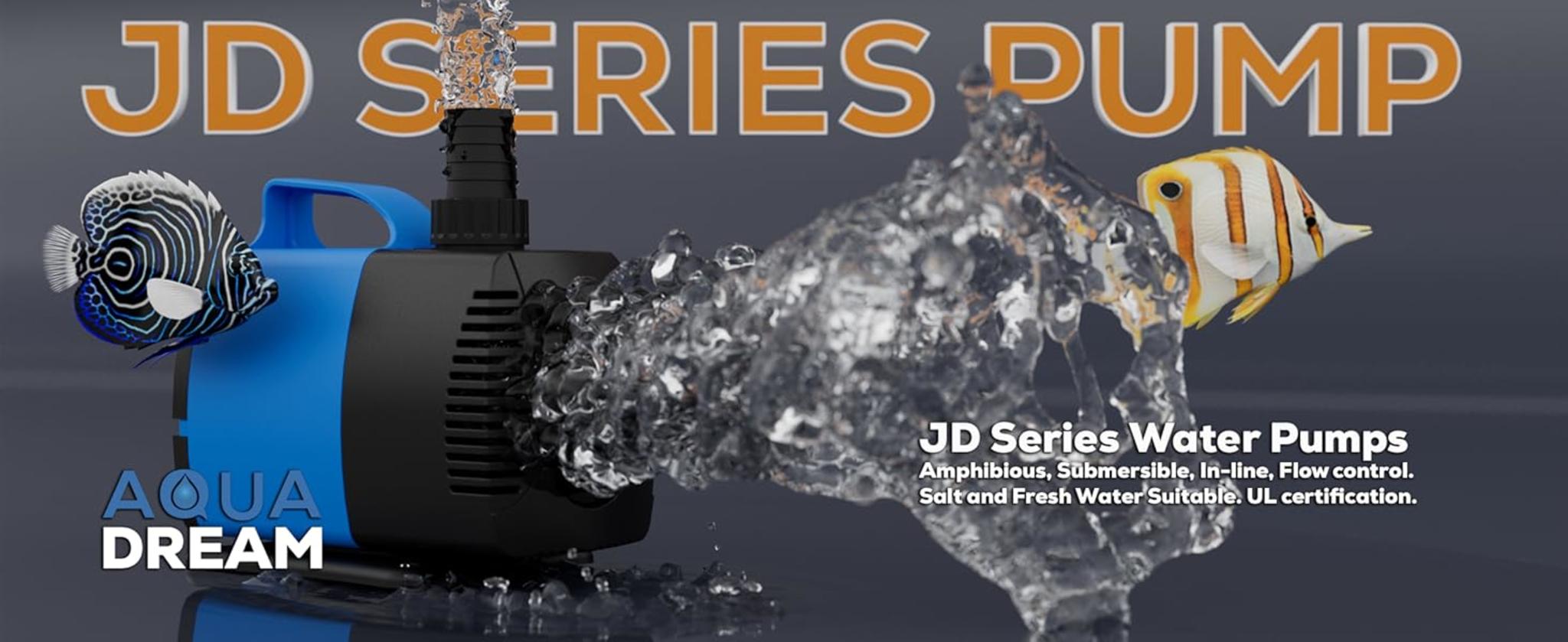 1190 GPH Submersible Water Pump - Ultra Quiet Amphibious Pump for Ponds & Aquariums image 7