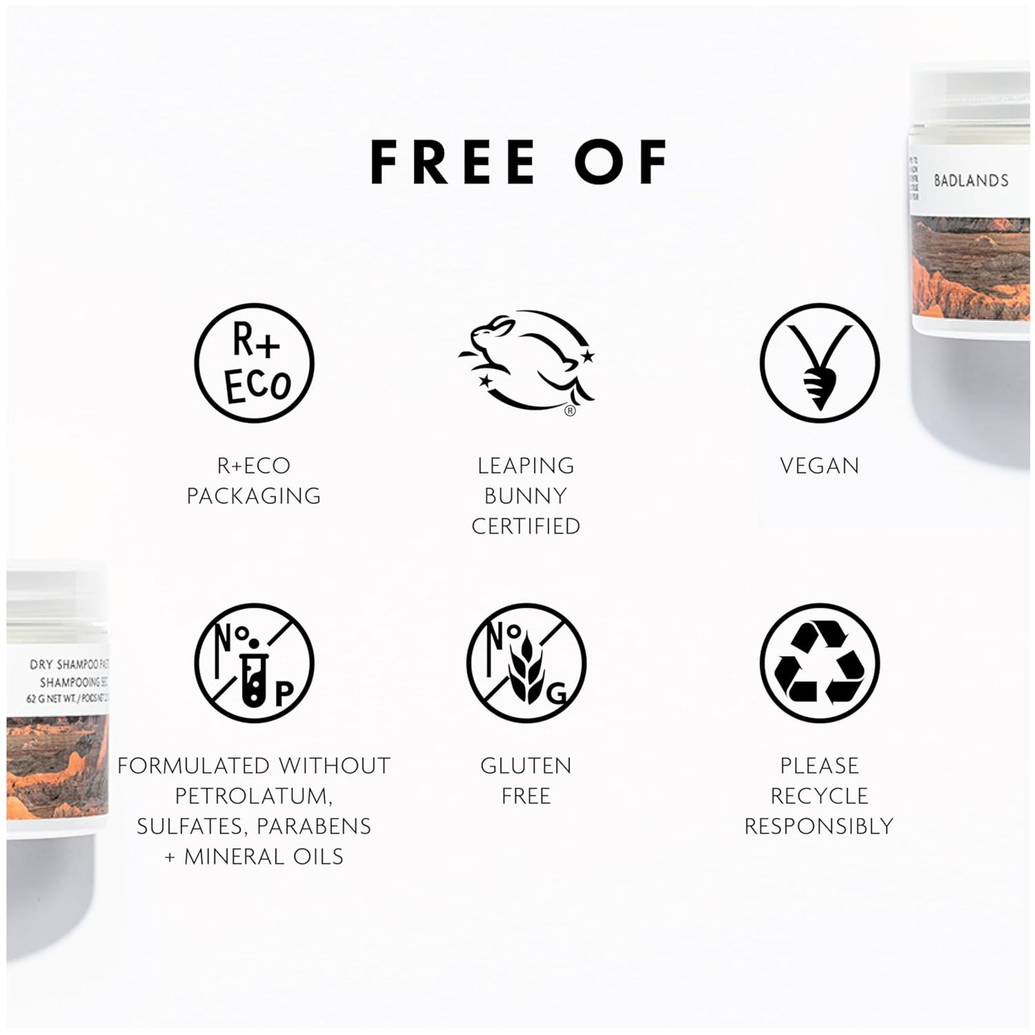 Dry Shampoo Paste for Texture and Oil Absorption with Matte Finish - Vegan & Cruelty-Free