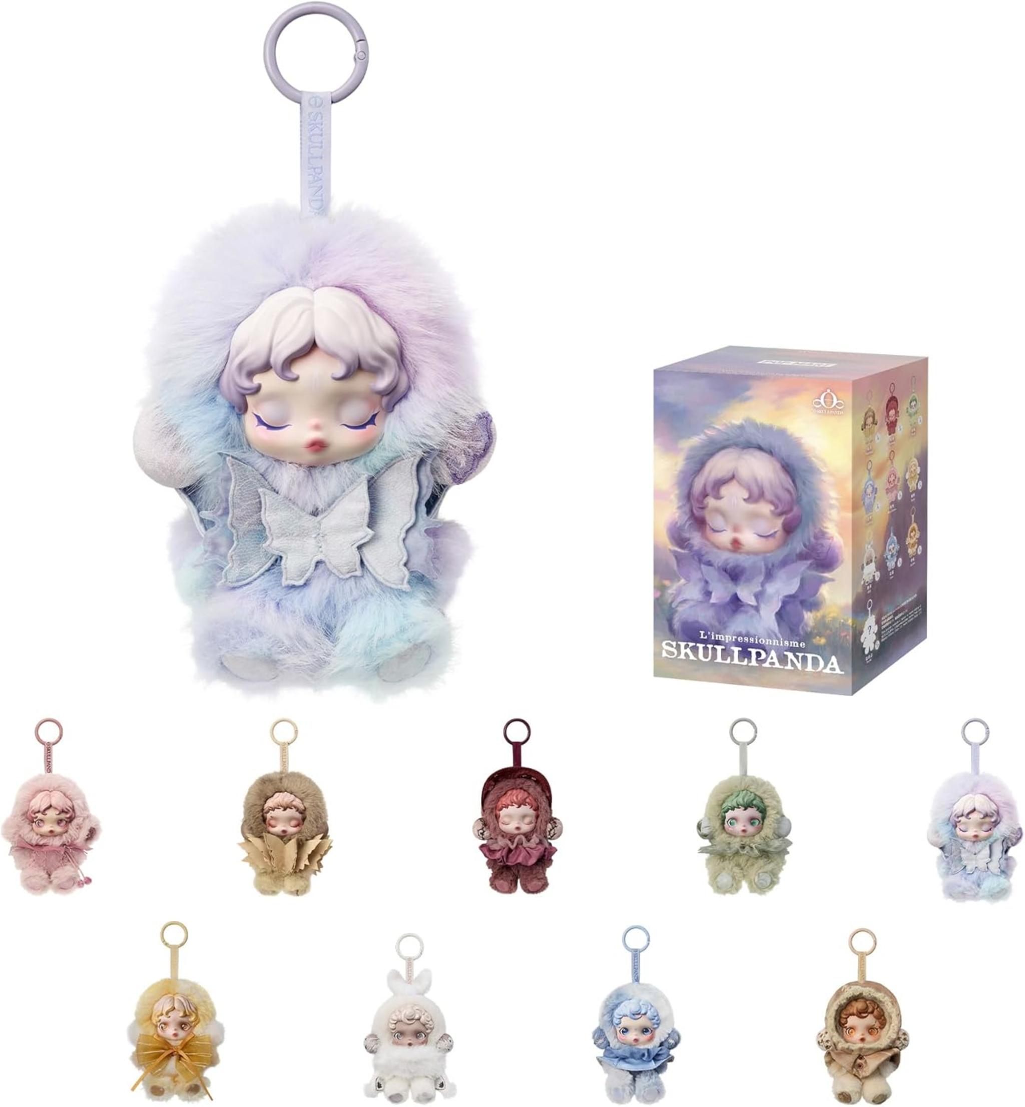 SKULLPANDA L’impressionnisme Series Plush Doll Blind Box - Collectible Art Toy Figure for Home Decor