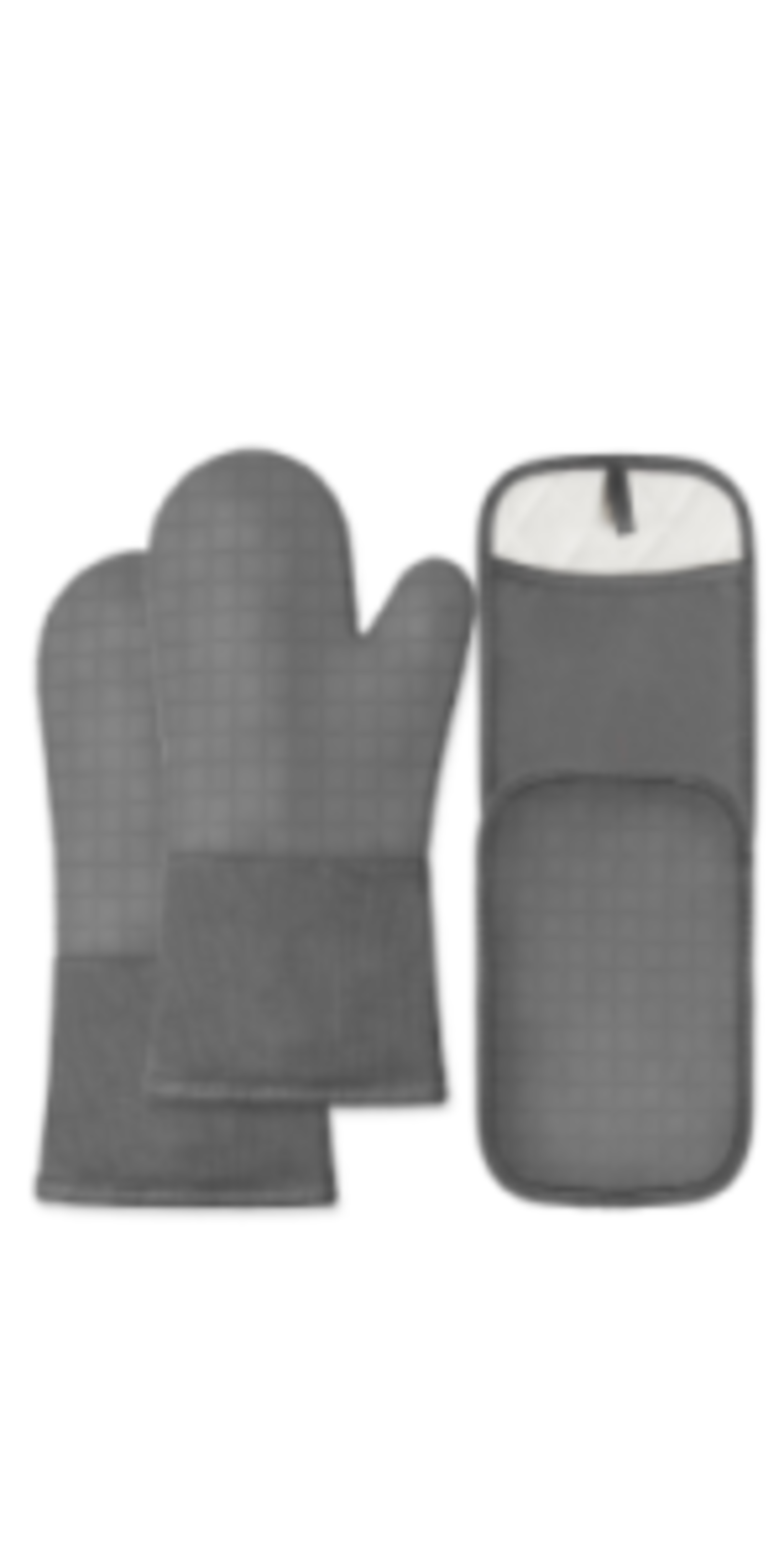 BPA-Free Silicone Oven Mitts - 13.7" Extra Long Heat Resistant Gloves with Quilted Cotton Lining image 21