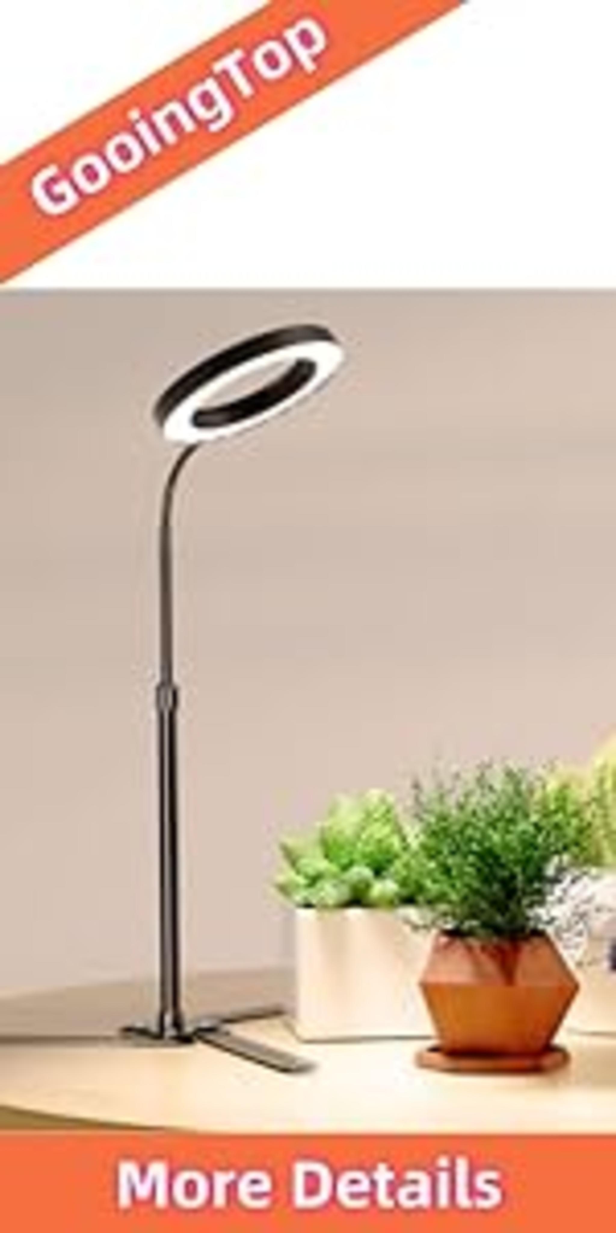 Full Spectrum LED Grow Light with 6000K White Red LEDs, Auto Timer & 5-Level Dimming for Indoor Plants image 17