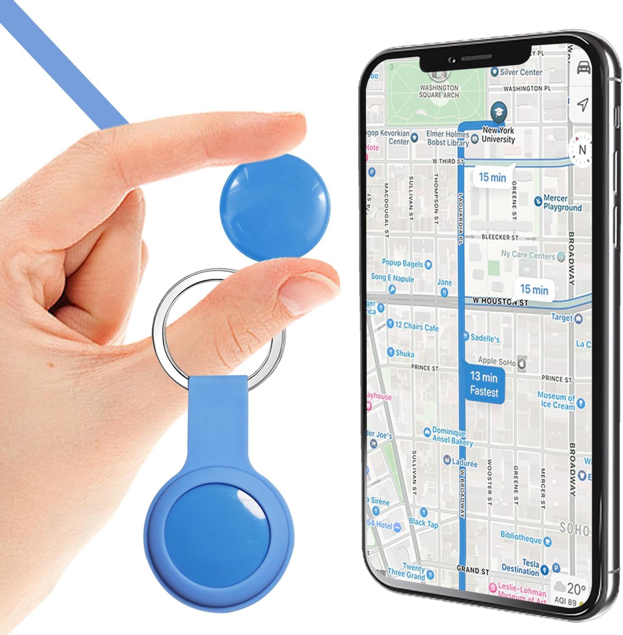 Real-Time GPS Tracker for Vehicles, Kids & Pets - No SIM Card No Subscription Required