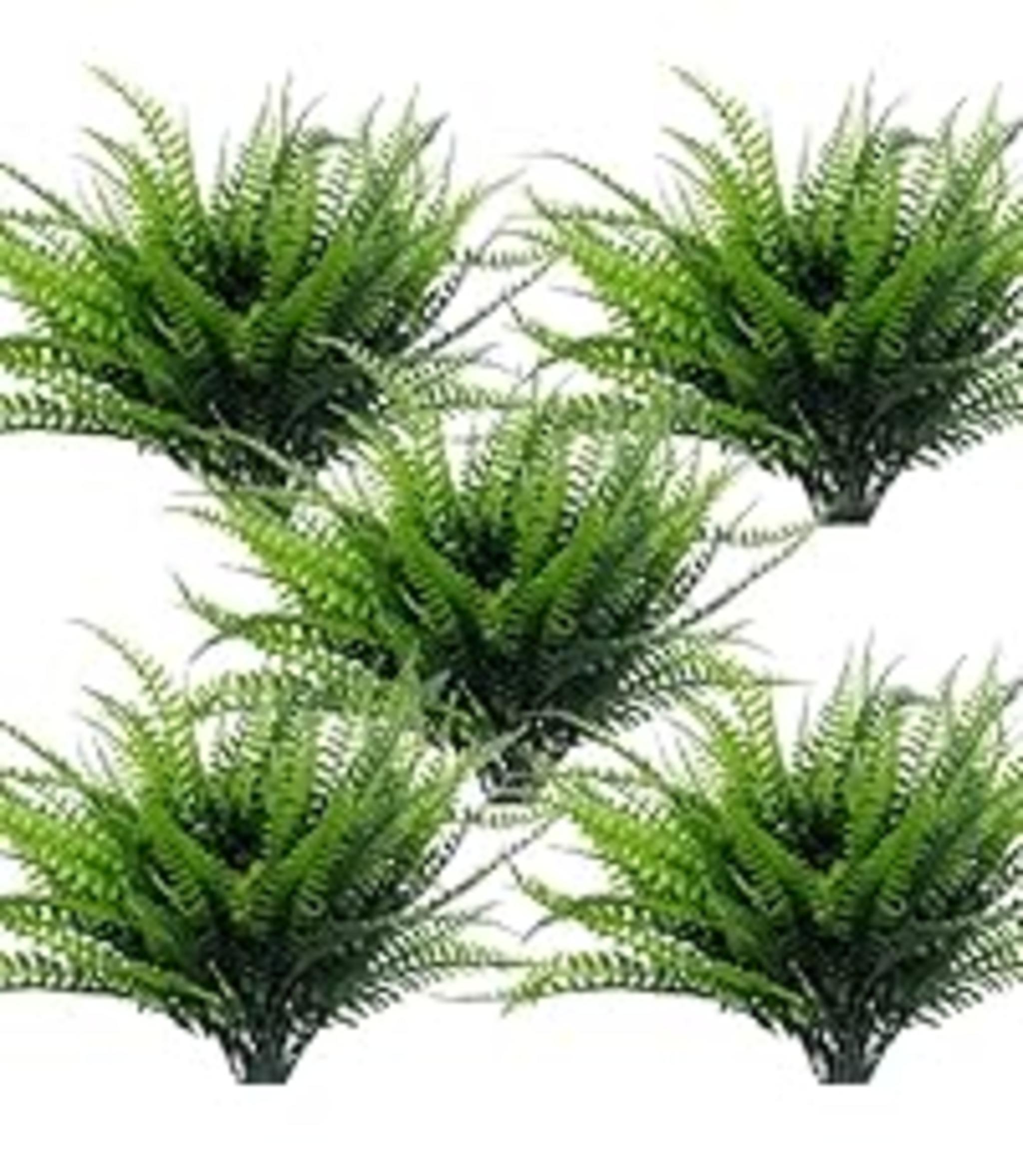 20 Bundles Artificial Flowers for Outdoors, UV Resistant Fake Plants for Garden Porch Decor image 16