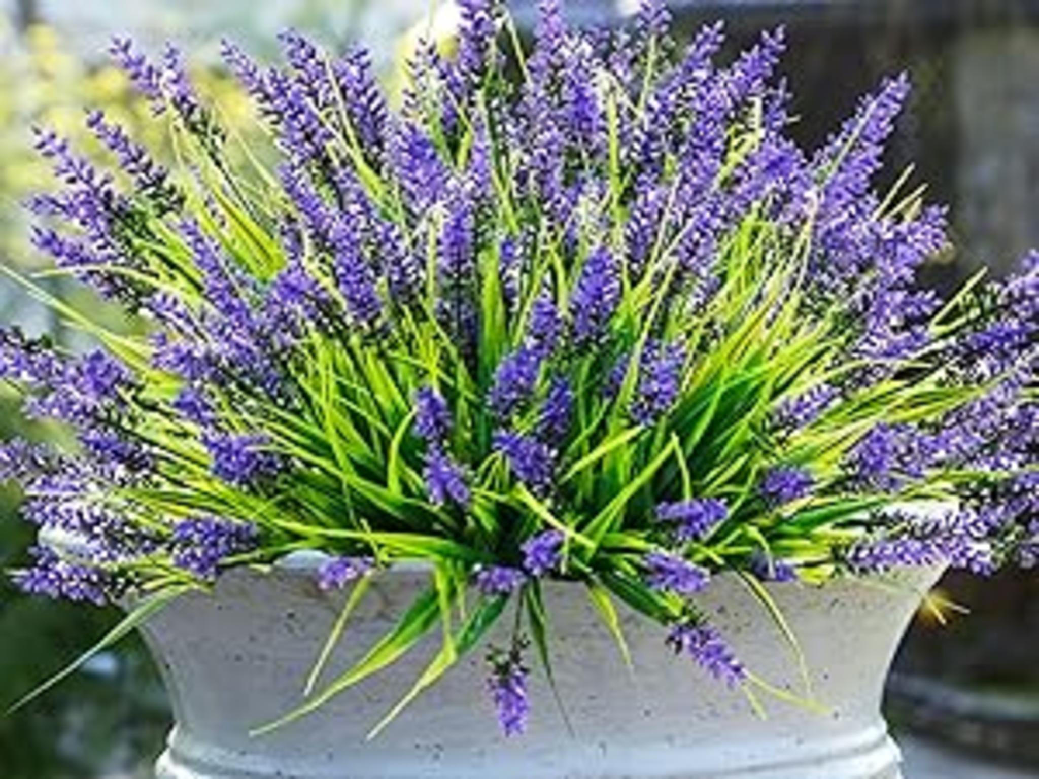 36 Pcs Artificial Pansy Flowers for Outdoor Decor, UV Resistant Faux Silk Flowers for Porch and Window Box image 16