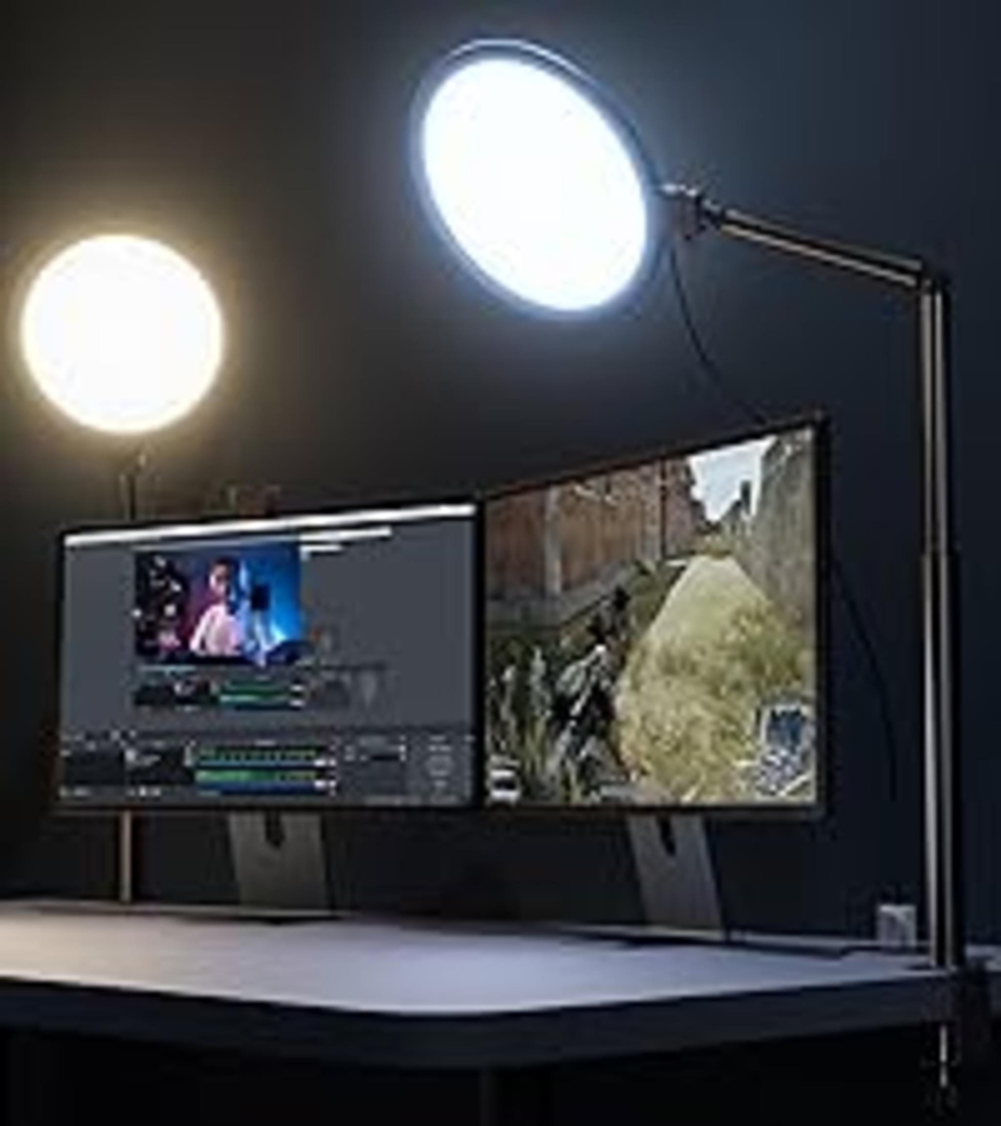 10.5" Full-Screen Ring Light with 69" Extendable Tripod Stand and Remote for Video Recording image 23