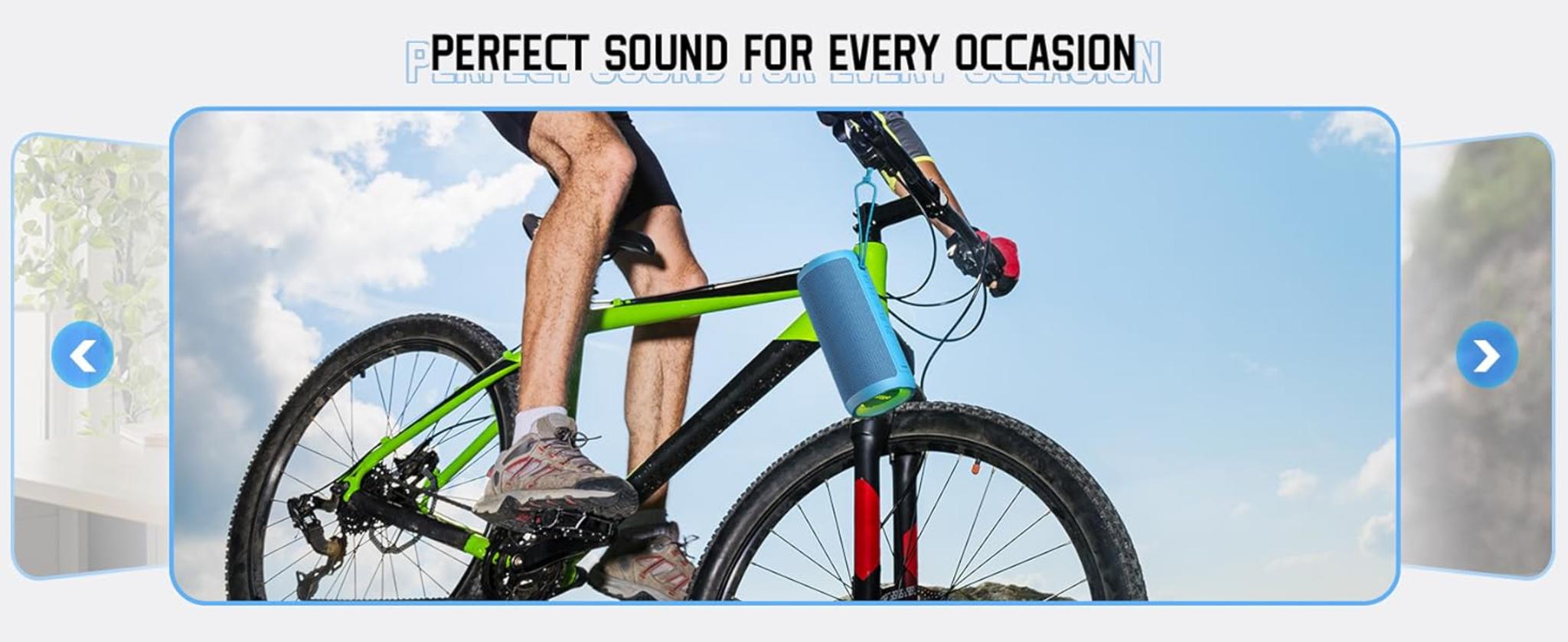 Portable Bluetooth Speaker with 24W Stereo Sound, IPX7 Waterproof, 30H Playtime & RGB Lights image 14