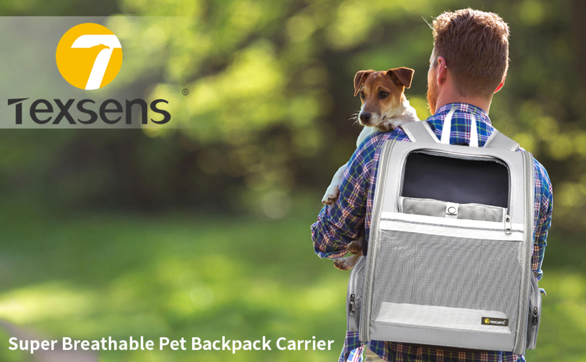 Pet Backpack Carrier for Cats and Small Dogs, Ventilated Mesh Design for Hiking and Travel image 8