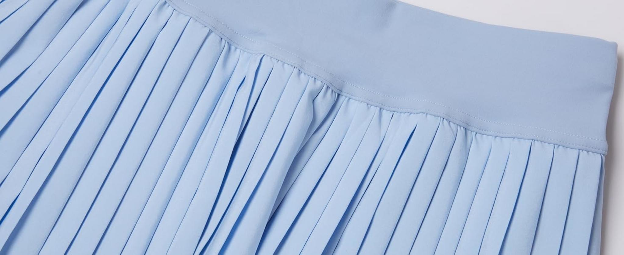 Women's High-Waisted Pleated Tennis Skirts with Pockets and Tummy Control image 11