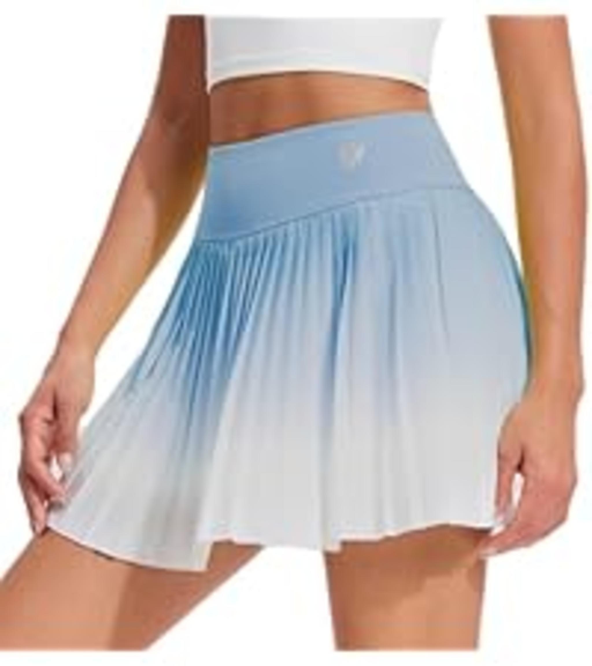 Women's Two-Piece Pleated Tennis and Pickleball Skirt Set image 18