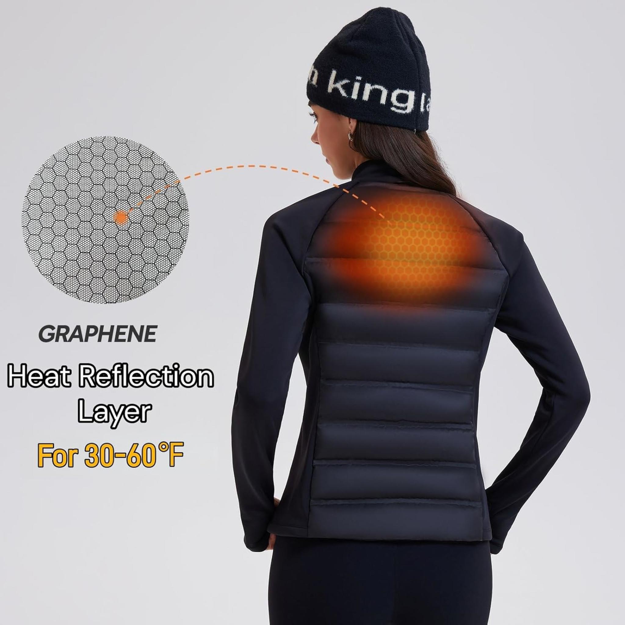Women's Lightweight 800 Down-Fill Waterproof Quilted Puffer Jacket