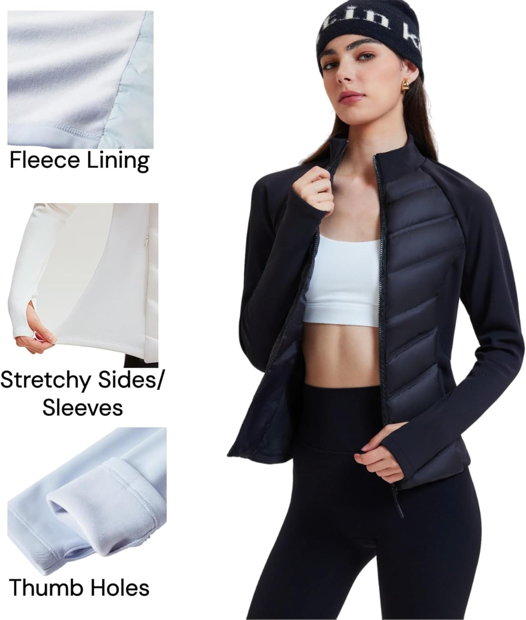 Women's Lightweight 800 Down-Fill Waterproof Quilted Puffer Jacket