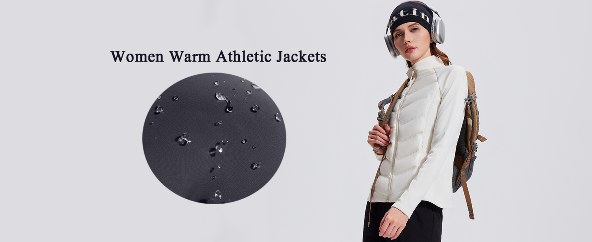 Women's Lightweight Warm Running Jacket - Water Resistant Winter Puffer image 11