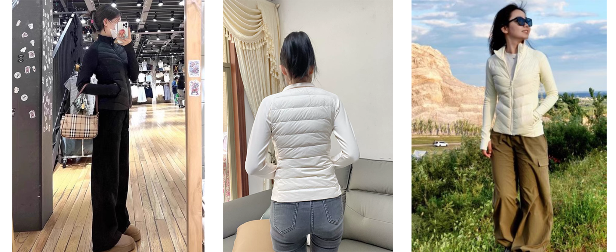 Women's Lightweight Warm Running Jacket - Water Resistant Winter Puffer image 13