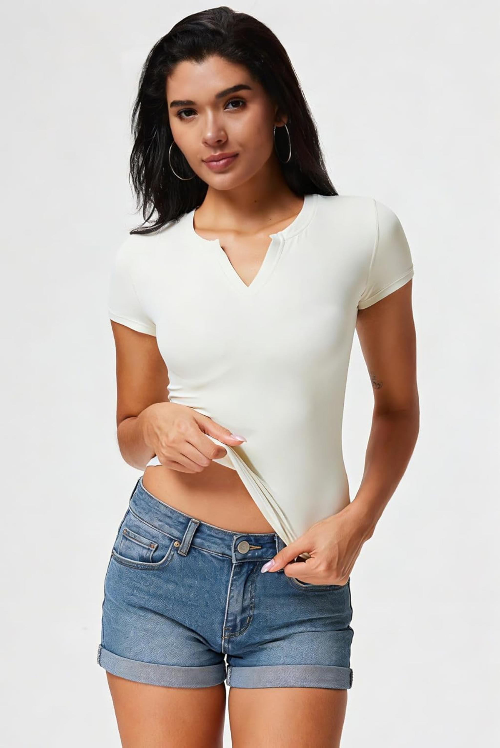 Women's Lightweight Quick Dry Athletic T-Shirt for Gym and Outdoor Training