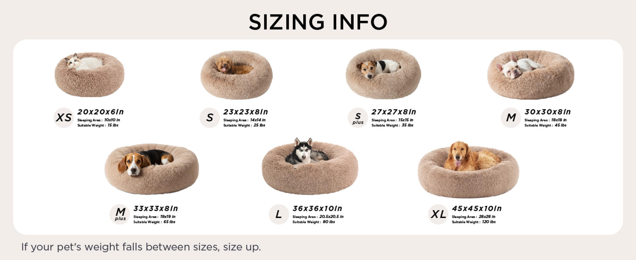 Calming Donut Dog Bed, 30-inch Washable Round Faux Fur Pet Bed for Medium Dogs up to 45 lbs image 20