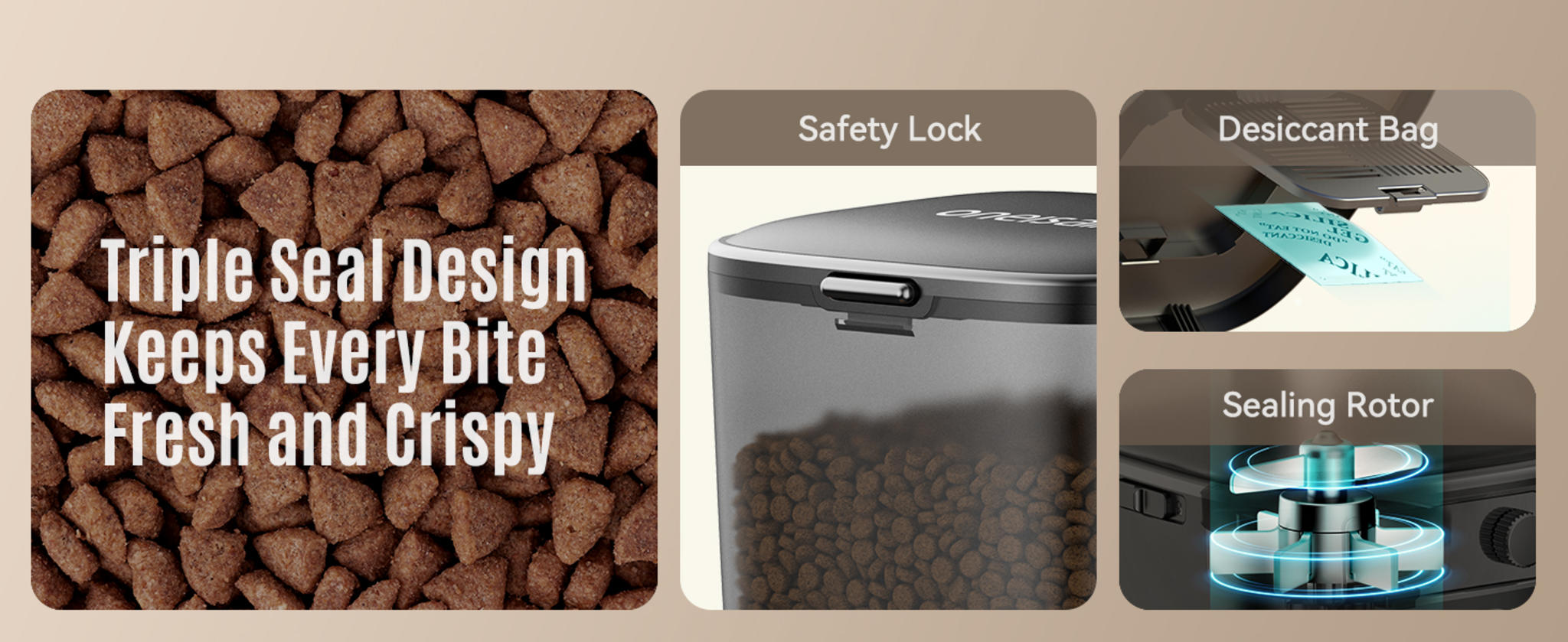 Automatic Cat Feeder with WiFi App Control and Precise Portion Management image 17