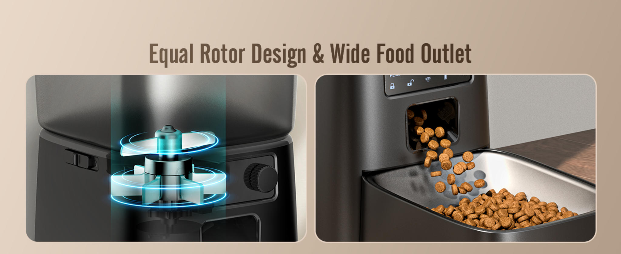 Automatic Cat Feeder with WiFi App Control and Precise Portion Management image 19