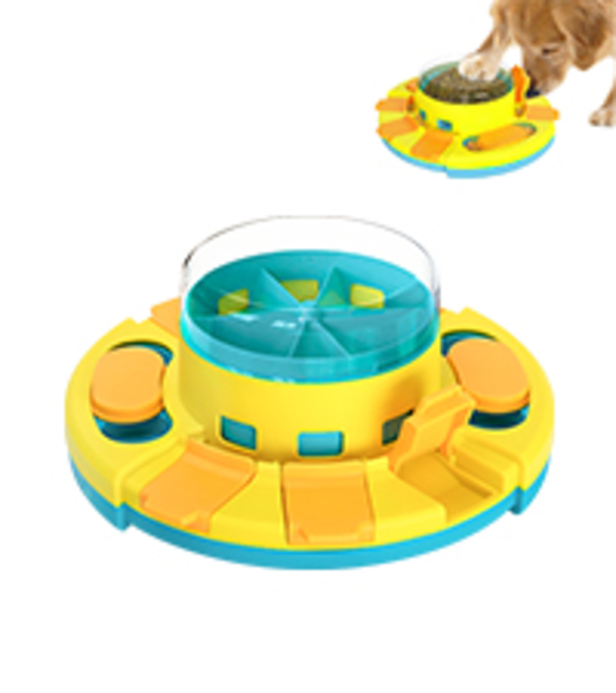 2-Level Interactive Dog Puzzle Toy and Slow Feeder for IQ Training and Mental Enrichment image 11