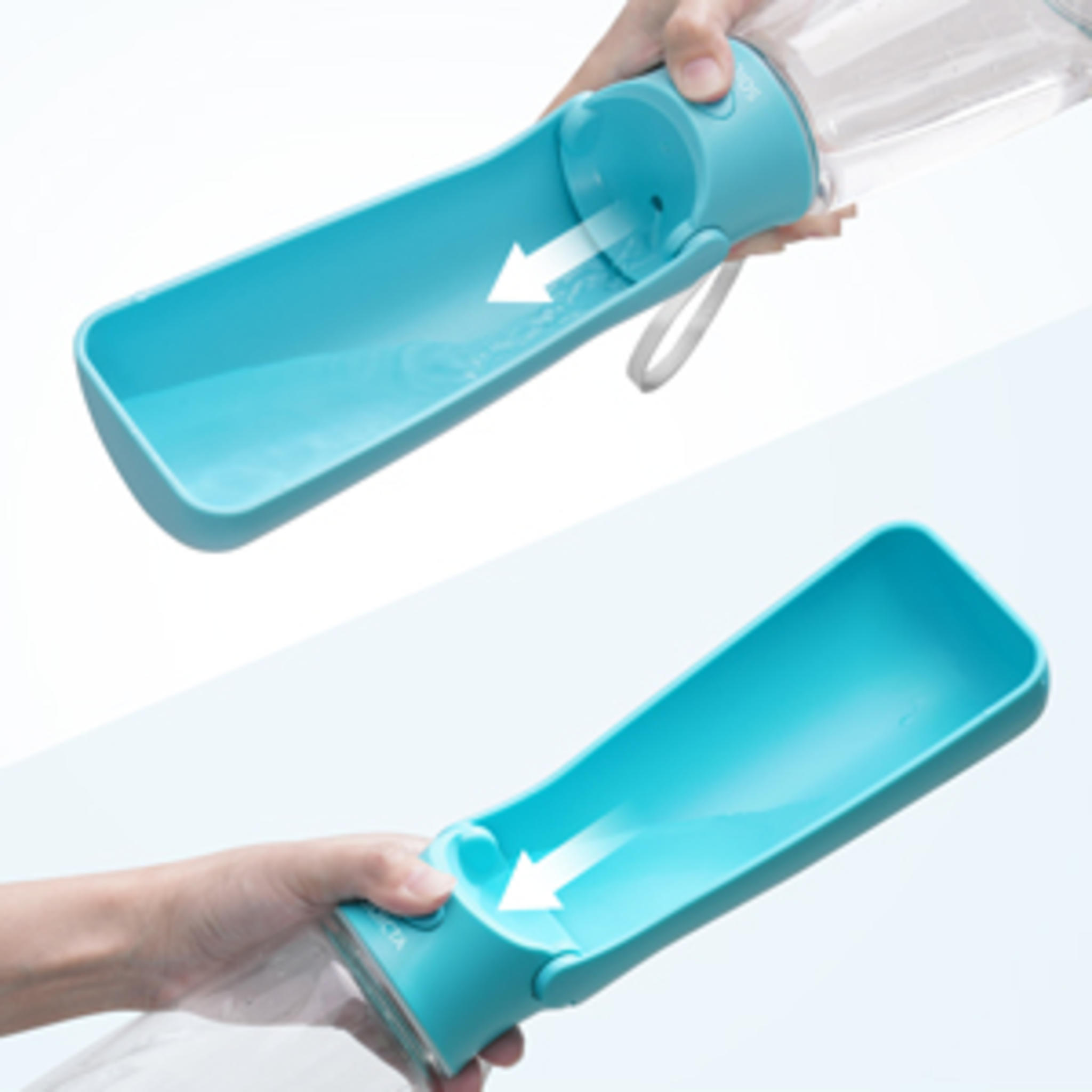 Foldable Portable Dog Water Bottle with Leak-Proof Seal for Walking and Travel image 11
