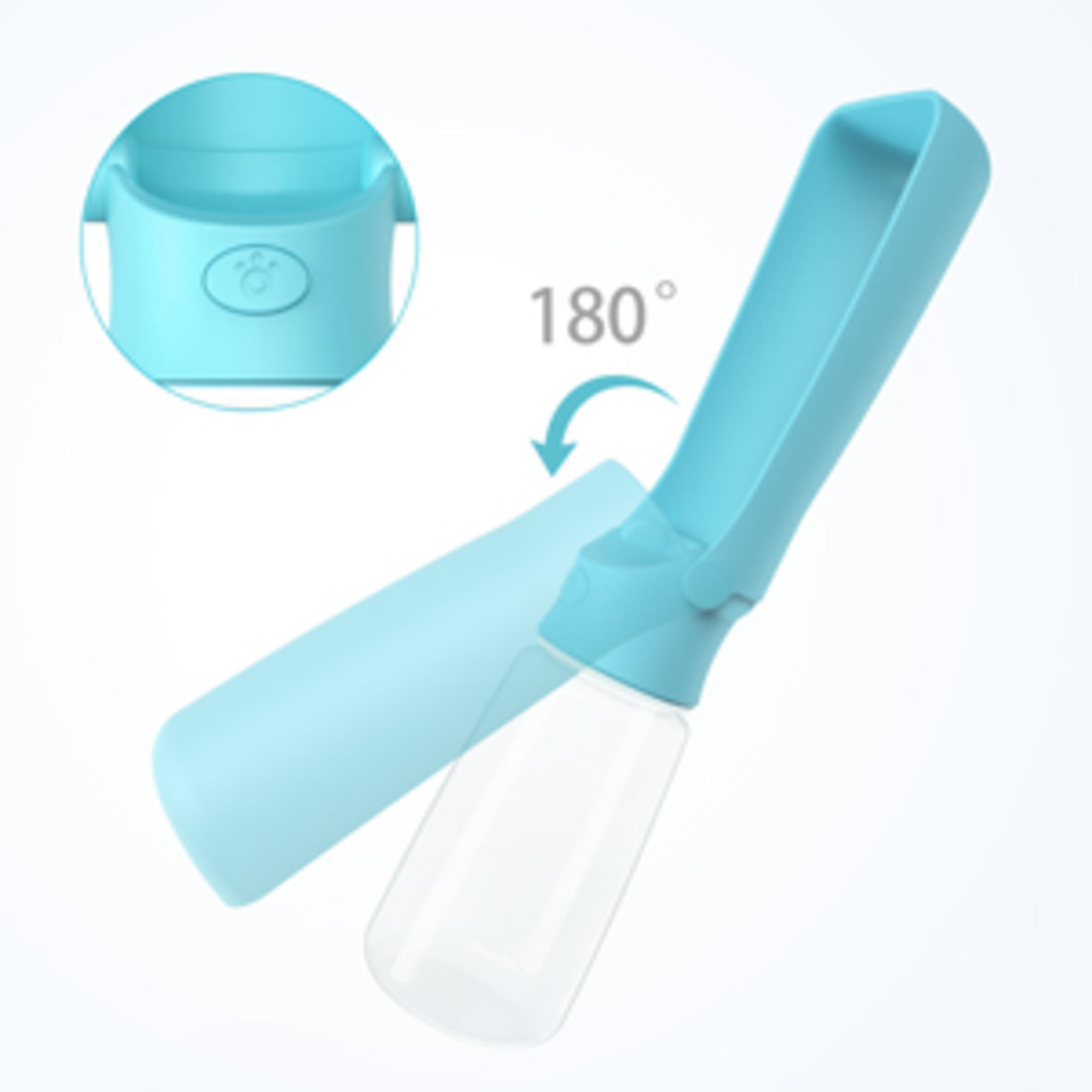 Foldable Portable Dog Water Bottle with Leak-Proof Seal for Walking and Travel image 9
