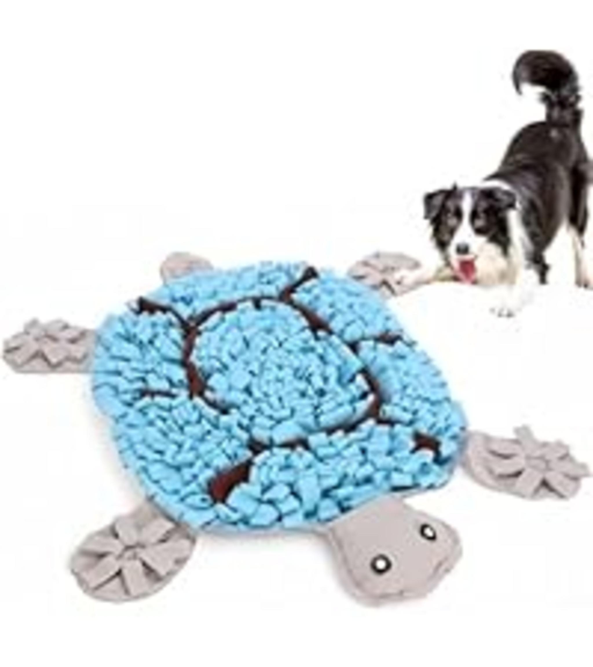 Interactive Dog Snuffle Mat - Slow Feeder Puzzle for Mental Stimulation and Foraging Skills image 14