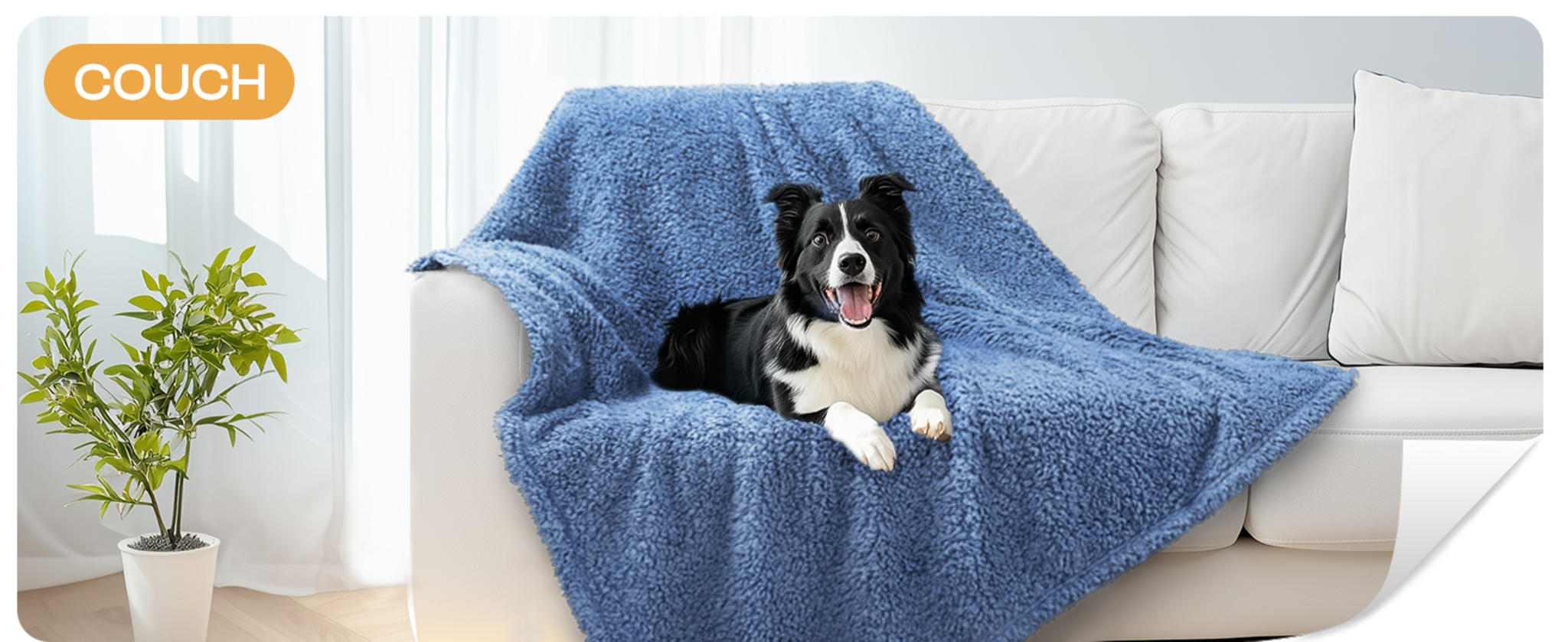 3-Pack Calming Pet Blankets, Ultra Soft Sherpa Fleece Throw for Dogs and Cats, 23x16 Inches image 13